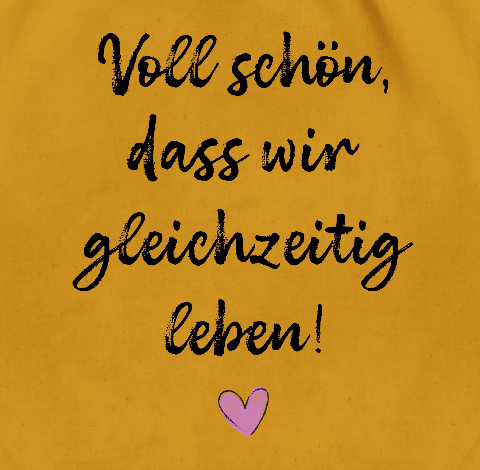 Shirtracer Turnbeutel Voll schön dass wir günstig online kaufen