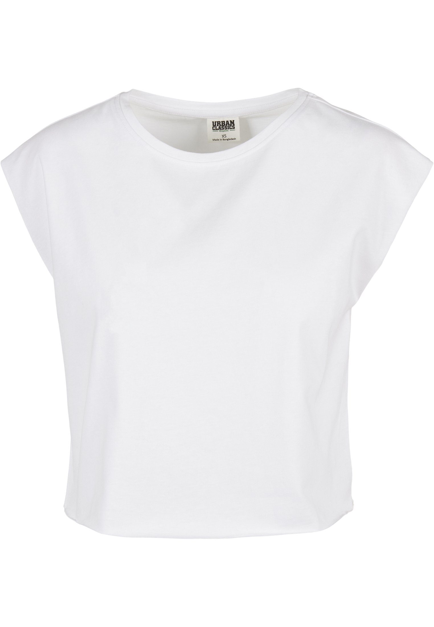 URBAN CLASSICS Kurzarmshirt Damen Ladies Organic Short Tee 2-Pack (1-tlg) schwarz/weiß | T-Shirts