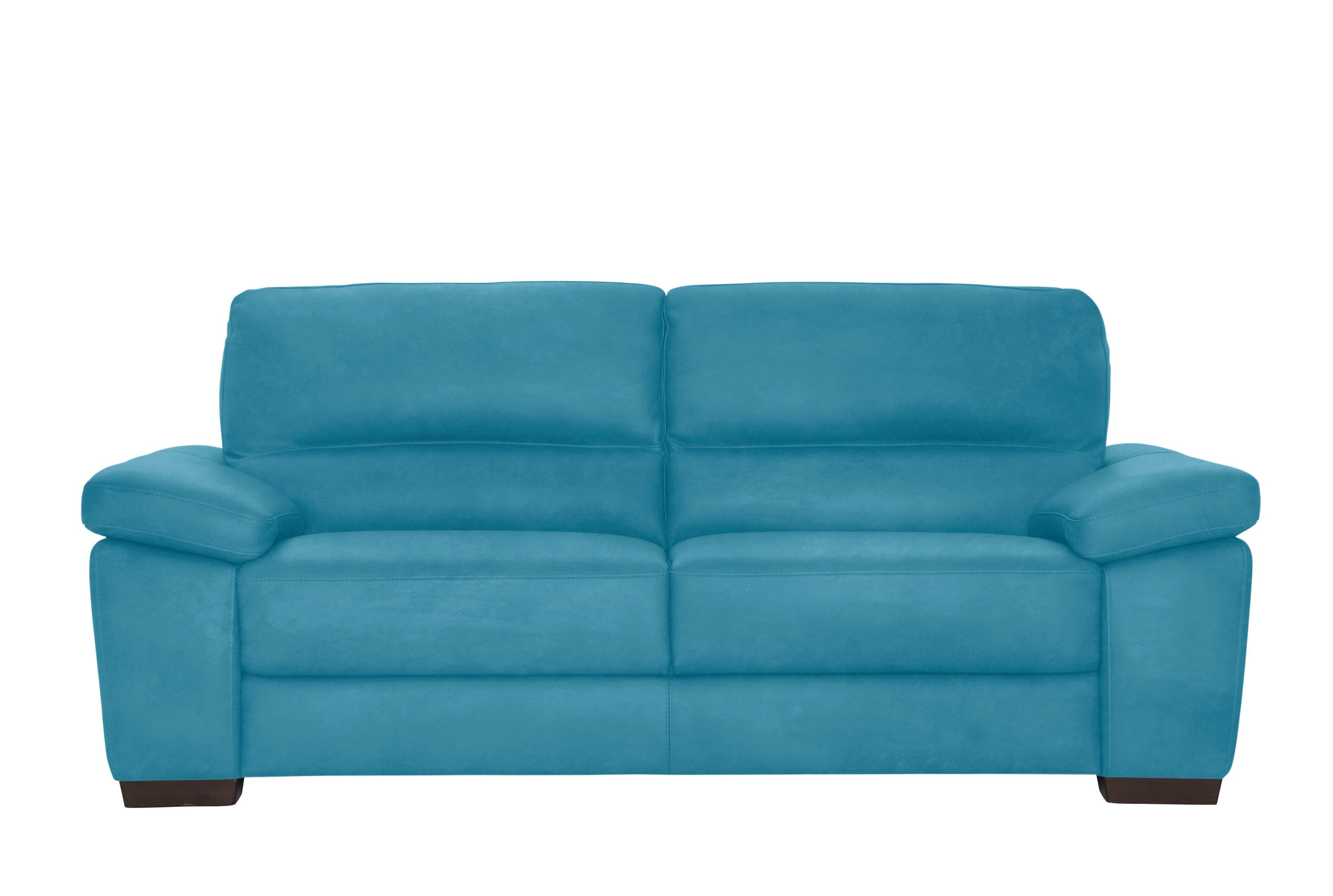 CALIA ITALIA 3-Sitzer Gaia, Sofa im edlen Design und mit erstklassigem Sitzkomfort, aus pflegeleichtem Luxus-Microfaser Ginevra Hydro Care