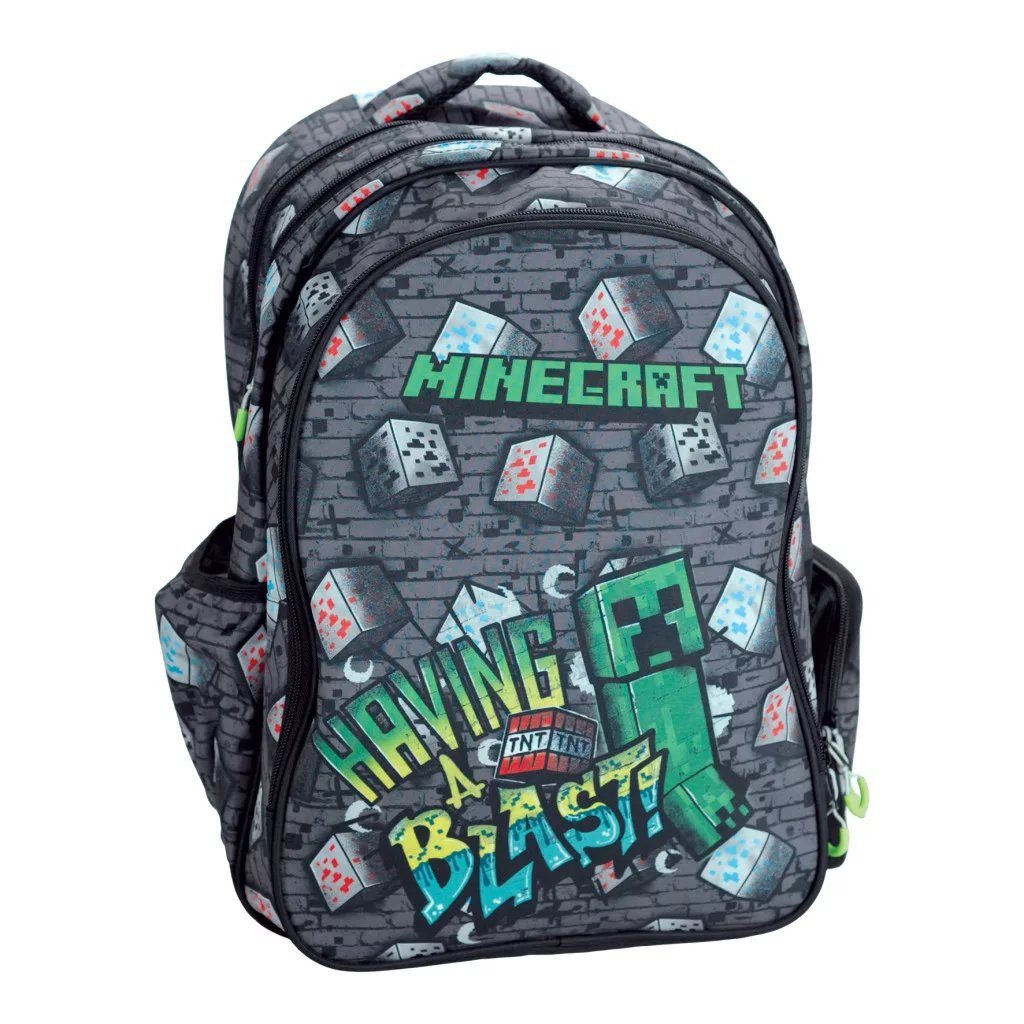 Minecraft Kinderrucksack Minecraft Chibi Premium Rollschulrucksack, 42 cm (1-tlg)