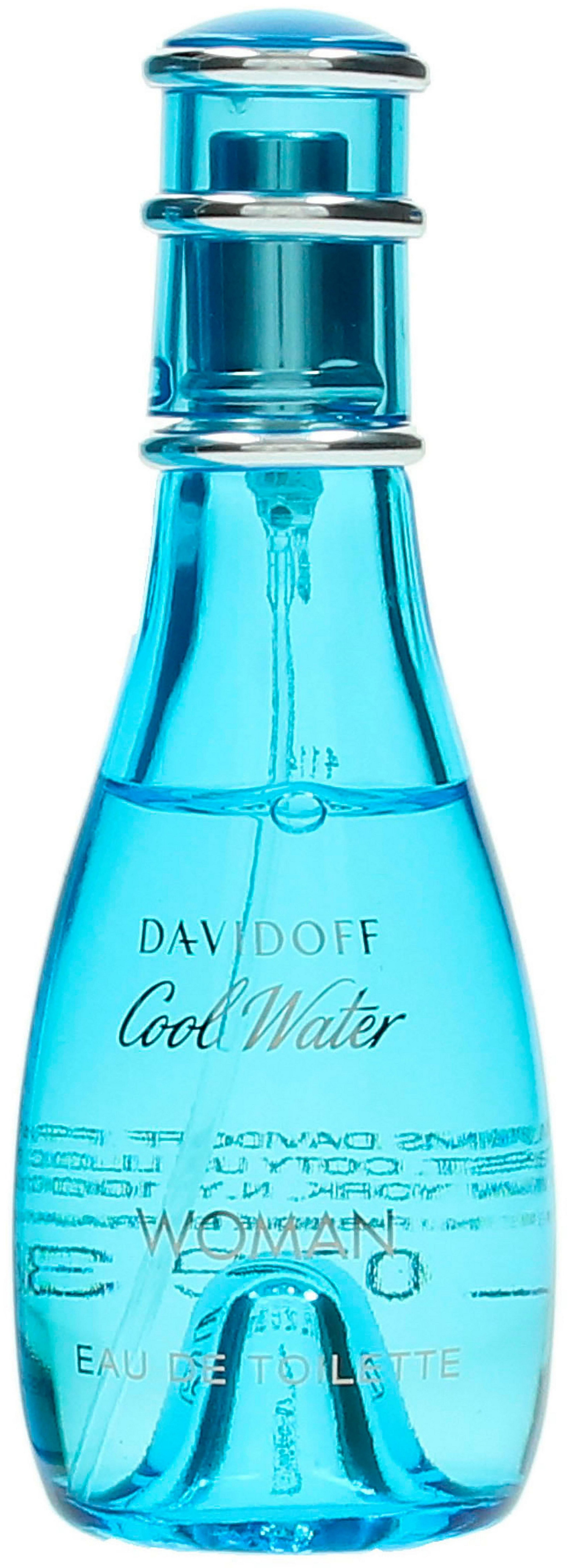 DAVIDOFF Eau de Toilette COOL WATER WOMAN, mit frisch belebender Note