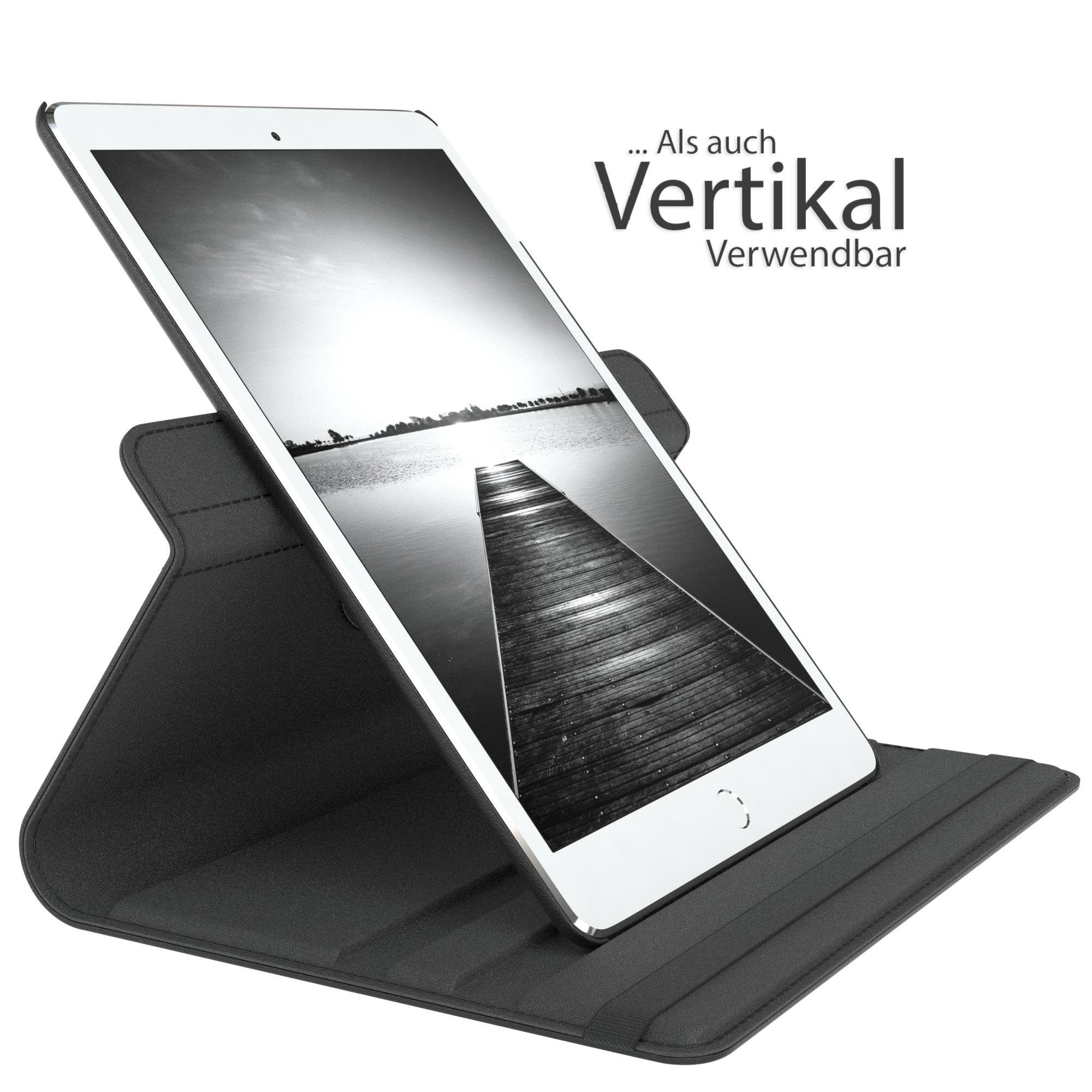EAZY CASE Tablet-Hülle Rotation Case für Apple iPad Air 2 9,7 Zoll, Hülle 360° drehbar mit Standfunktion Etui Anti-Kratz Tasche Schwarz – Bild 4 von 5