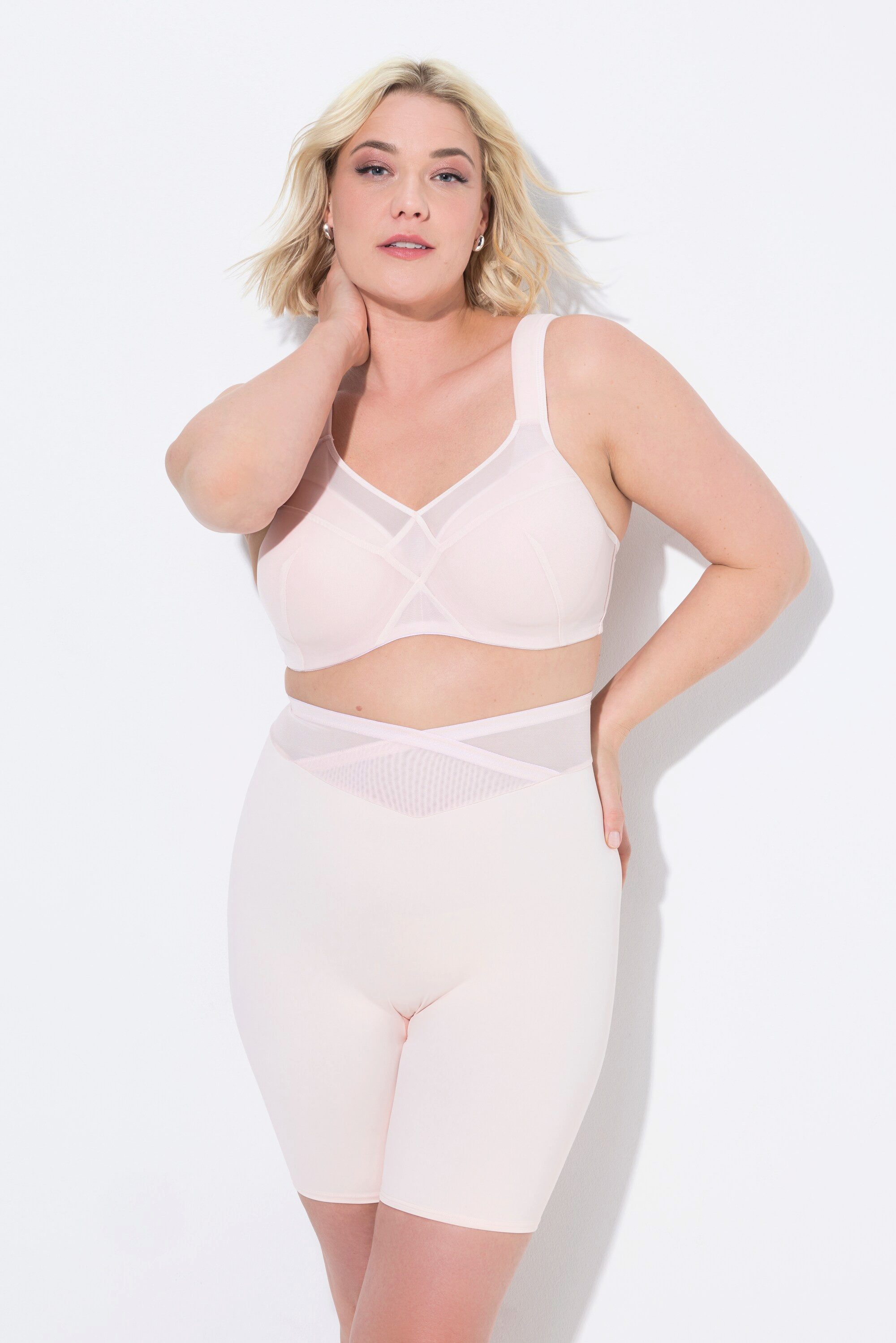 Ulla Popken Miederhose Shaping-Panty breiter Meshbund günstig online kaufen