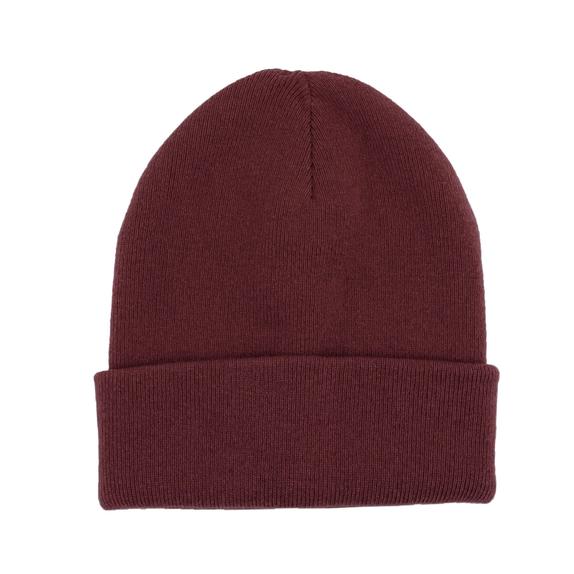 CAPO Strickmütze Beanie, Wolle-Kaschmir Strick, doppellagig (1-St) Merinowolle