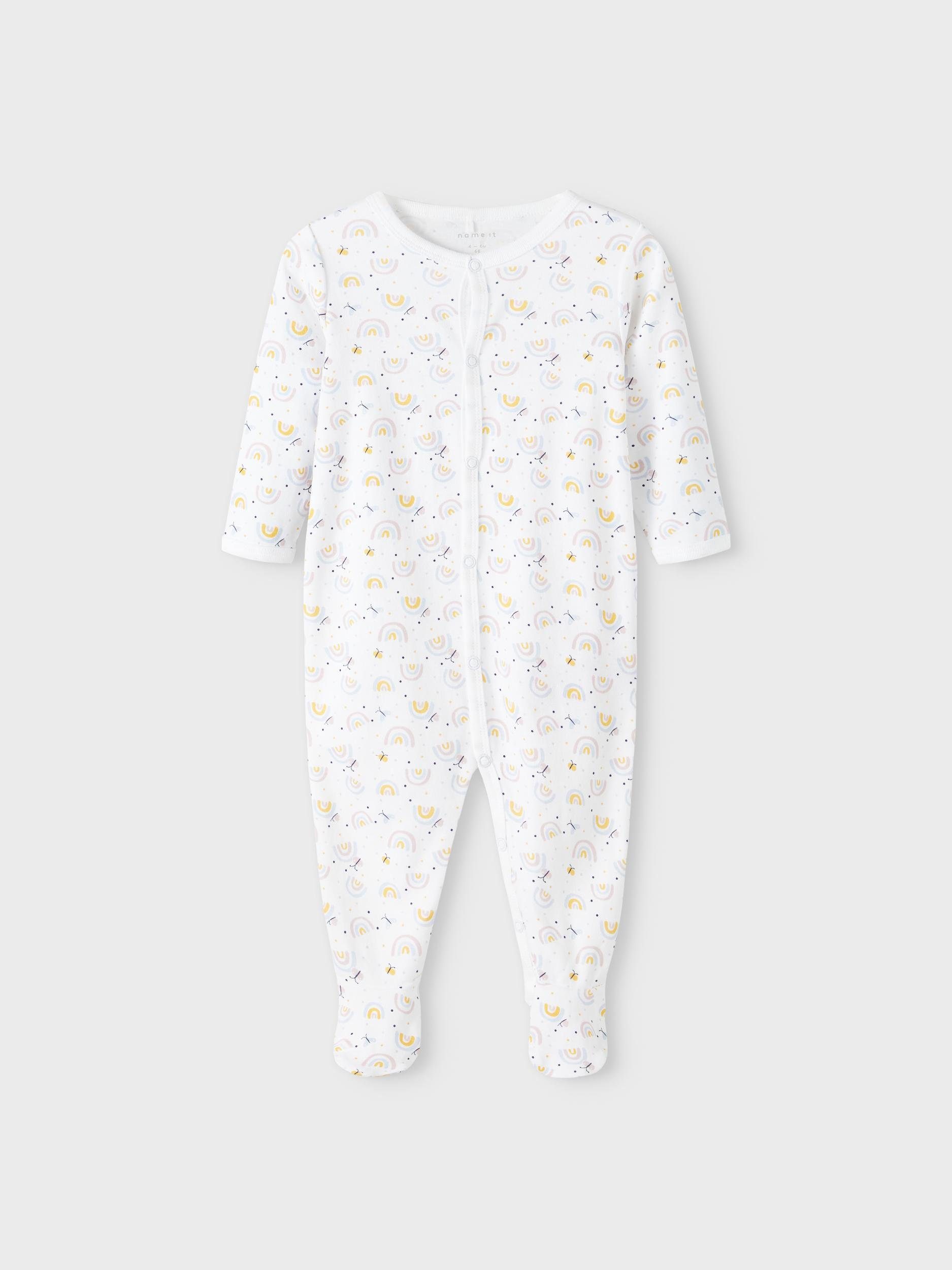 Name It Schlafoverall NBFNIGHTSUIT 2P W/F VIOLET RAINBOW