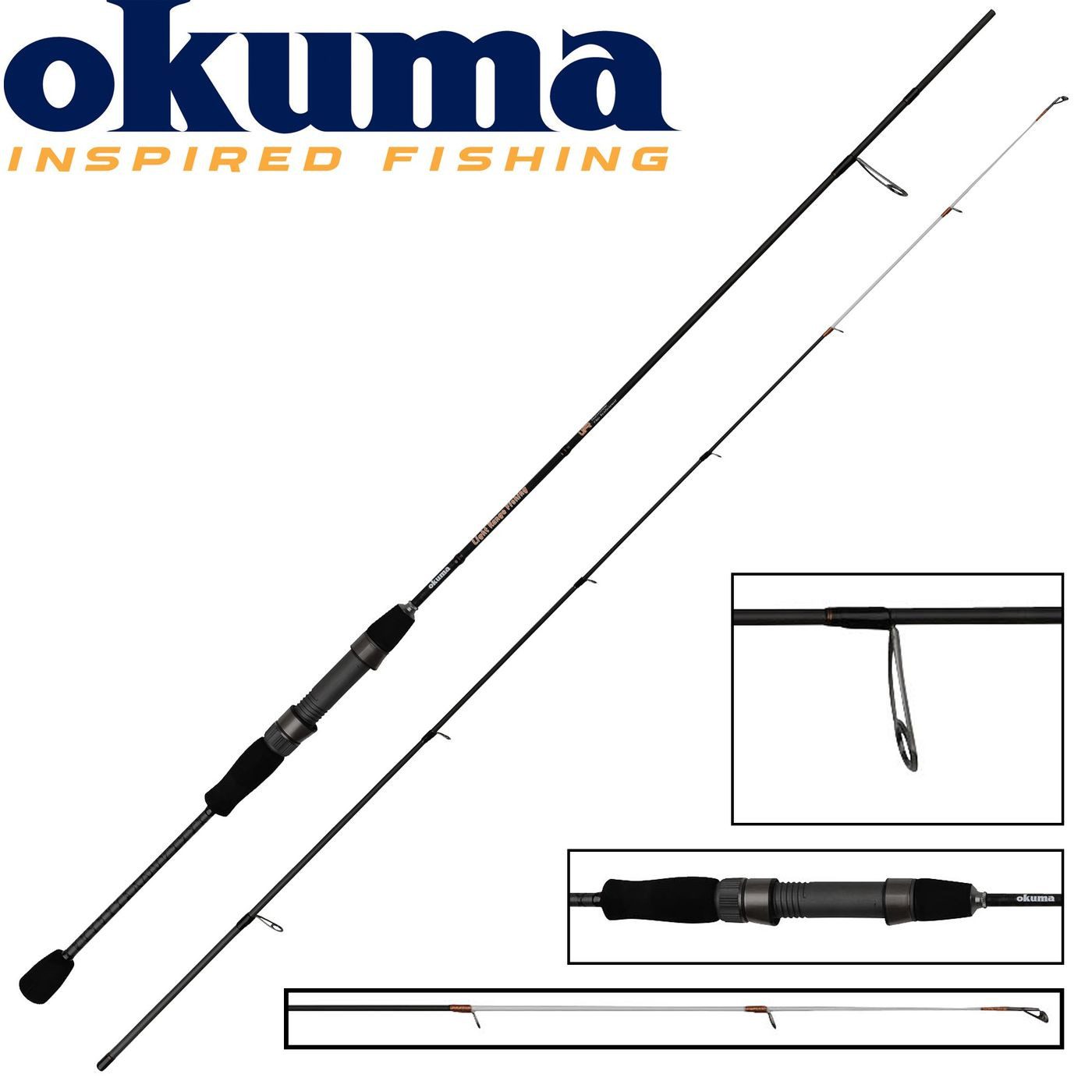 Okuma Spinnrute Okuma Light Range Fishing UFR 216cm 3-12g Spinnrute