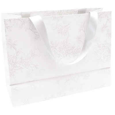 CLAIREFONTAINE Geschenkpapier Clairefontaine Geschenktüte "Premium weiß", groß