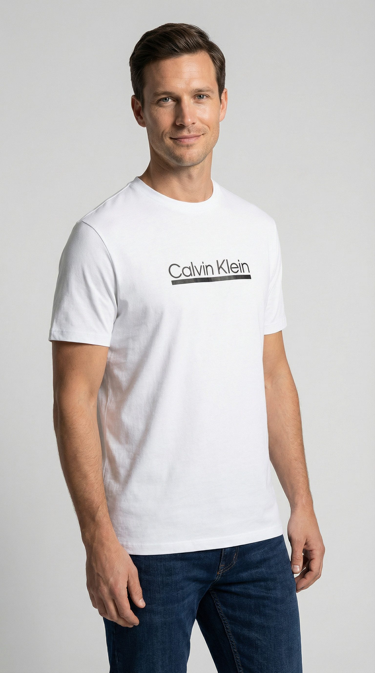 Calvin Klein T-Shirt SS 30s E SPRTSWR 2 G mit Logo-Schriftzug günstig online kaufen