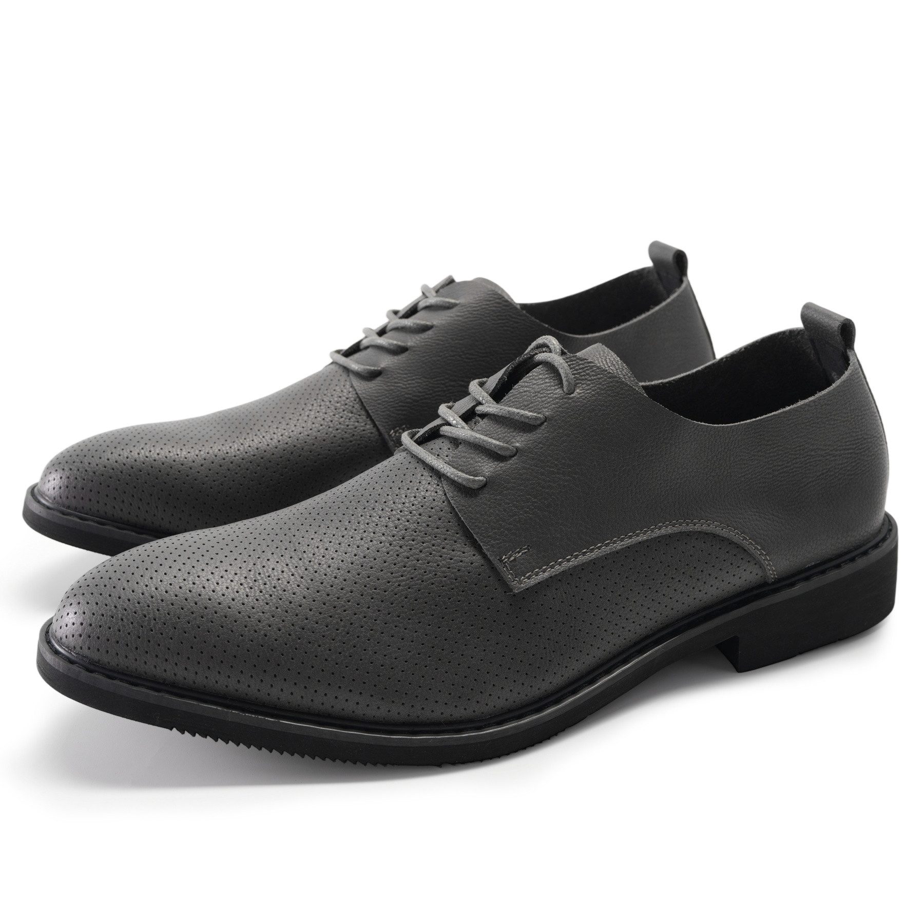 Allthemen Schnürschuh mit atmungsaktivem Mesh Businessschuhe Spitze Halbsch günstig online kaufen