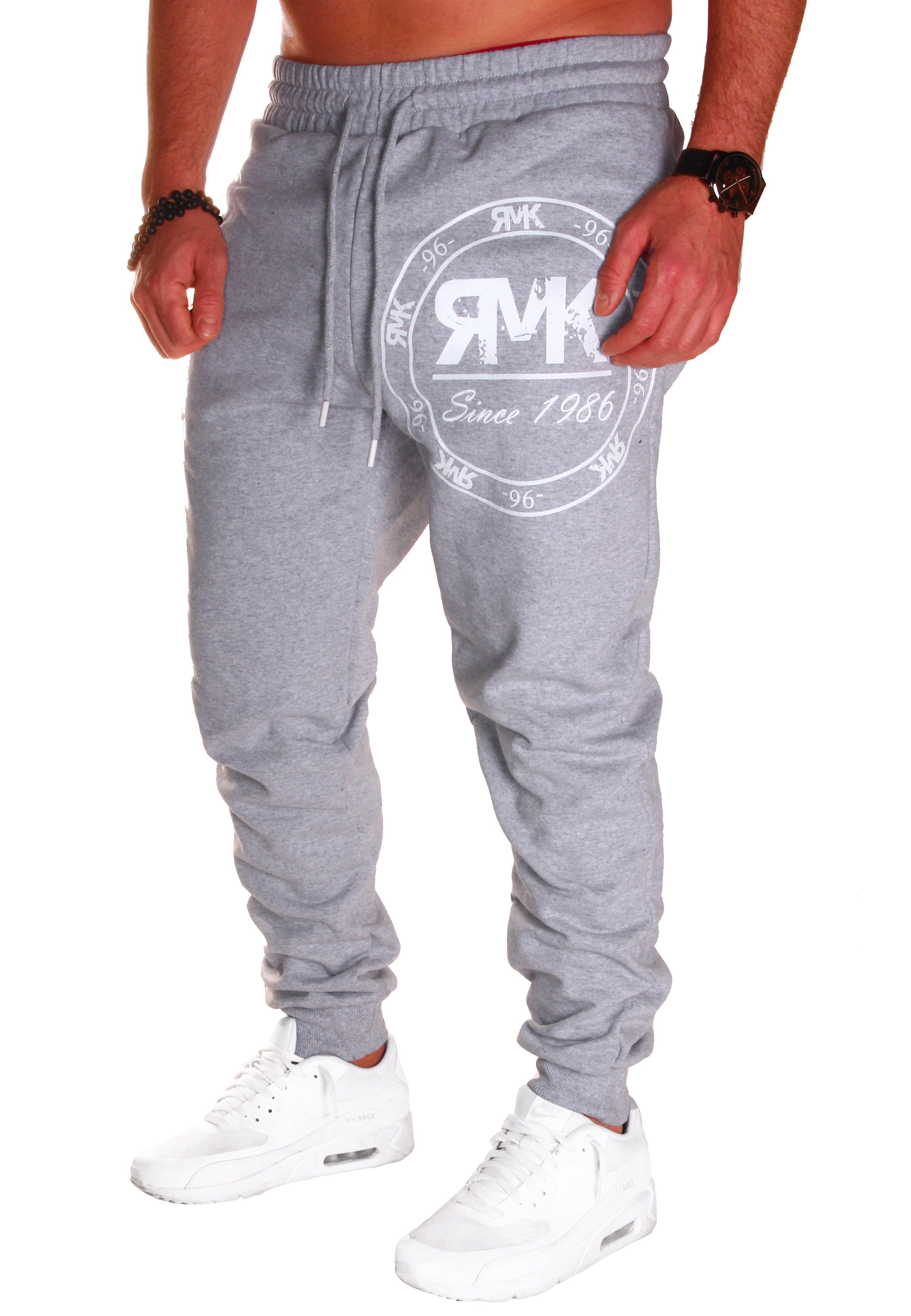 RMK Jogginghose Hose Trainingshose Fitnesshose Sporthose Sweatpants elastis günstig online kaufen