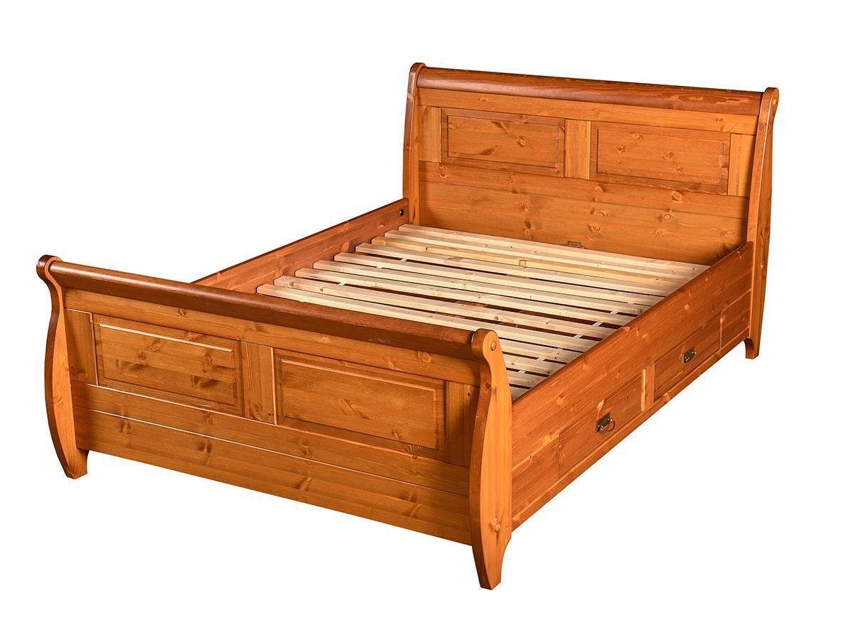JVmoebel Schlafzimmer-Set Luxus Bett Nachttisch Schlafzimmer 3tlg. 2x Set Betten Doppelbett