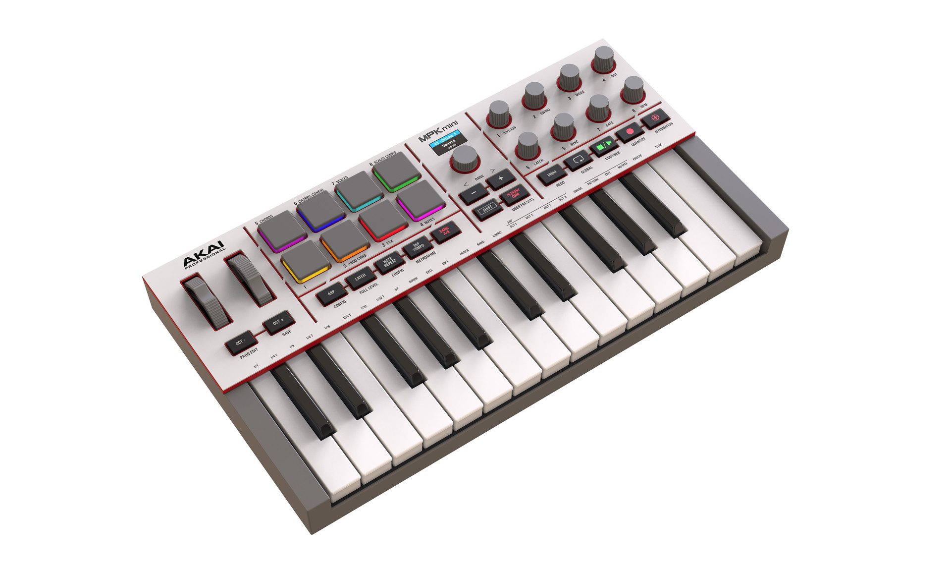 Akai Masterkeyboard Akai MPK Mini MK IV Gray