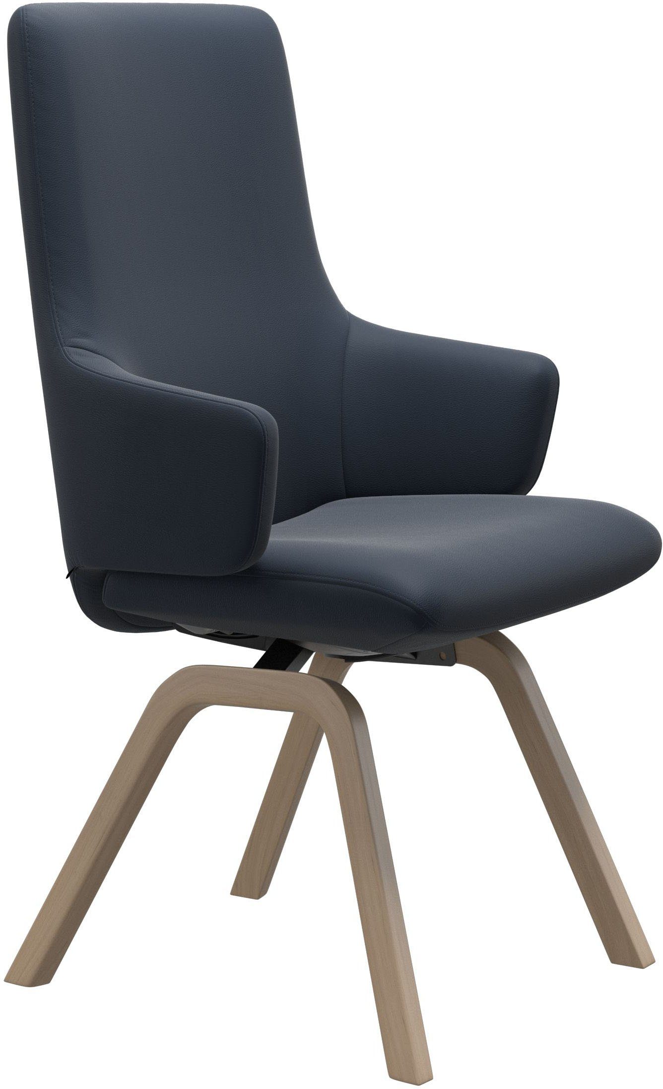 mit Armlehne, Eiche Beinen Back Größe mit Stressless® High Laurel, in Polsterstuhl schräggestellten L,