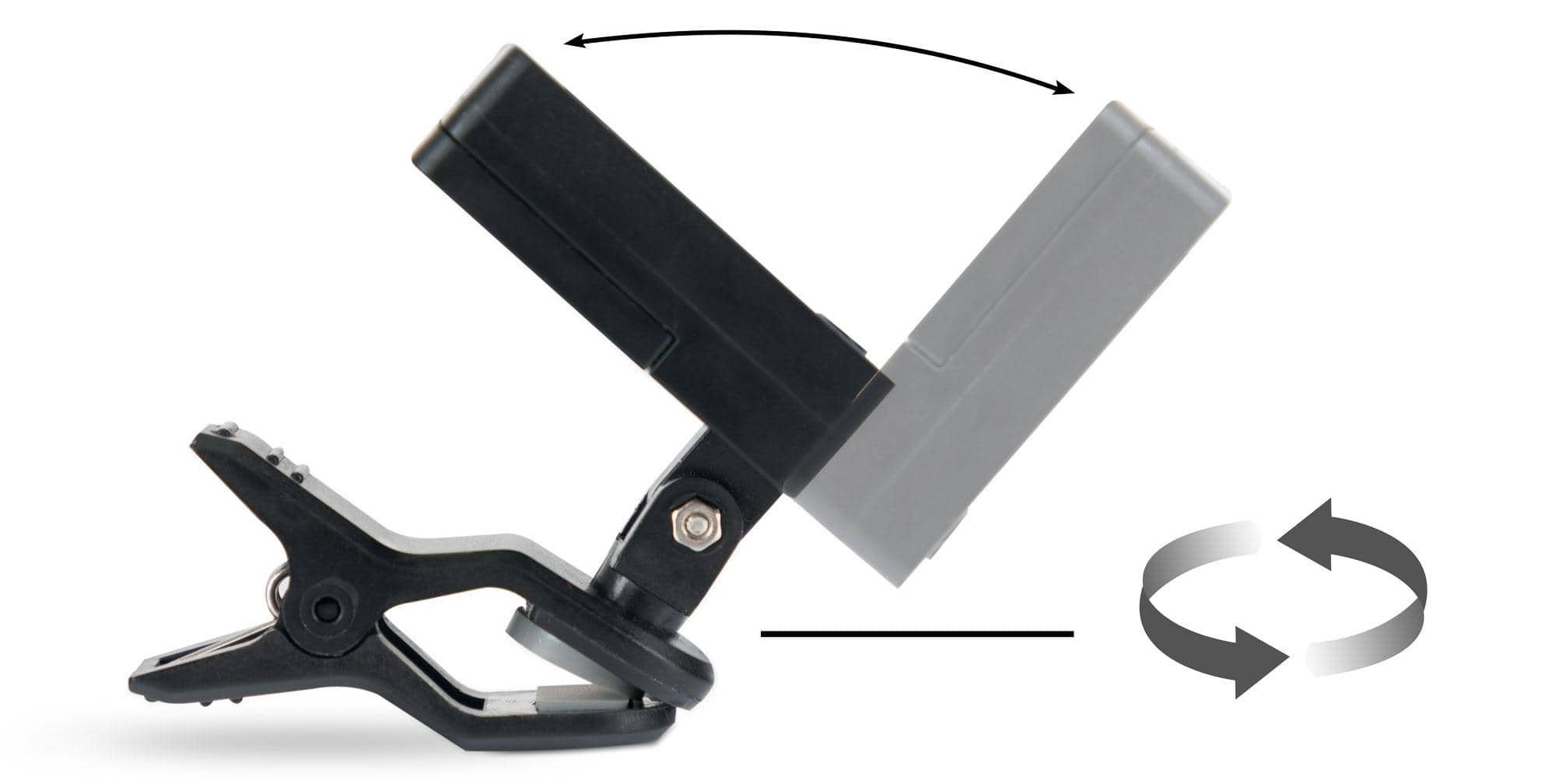 Rocktile Stimmgerät CL-118 Digital Chromatischer Clip Tuner, (1-tlg), Geeignet für Gitarre, Bass, Ukulele und Violine – Bild 4 von 5