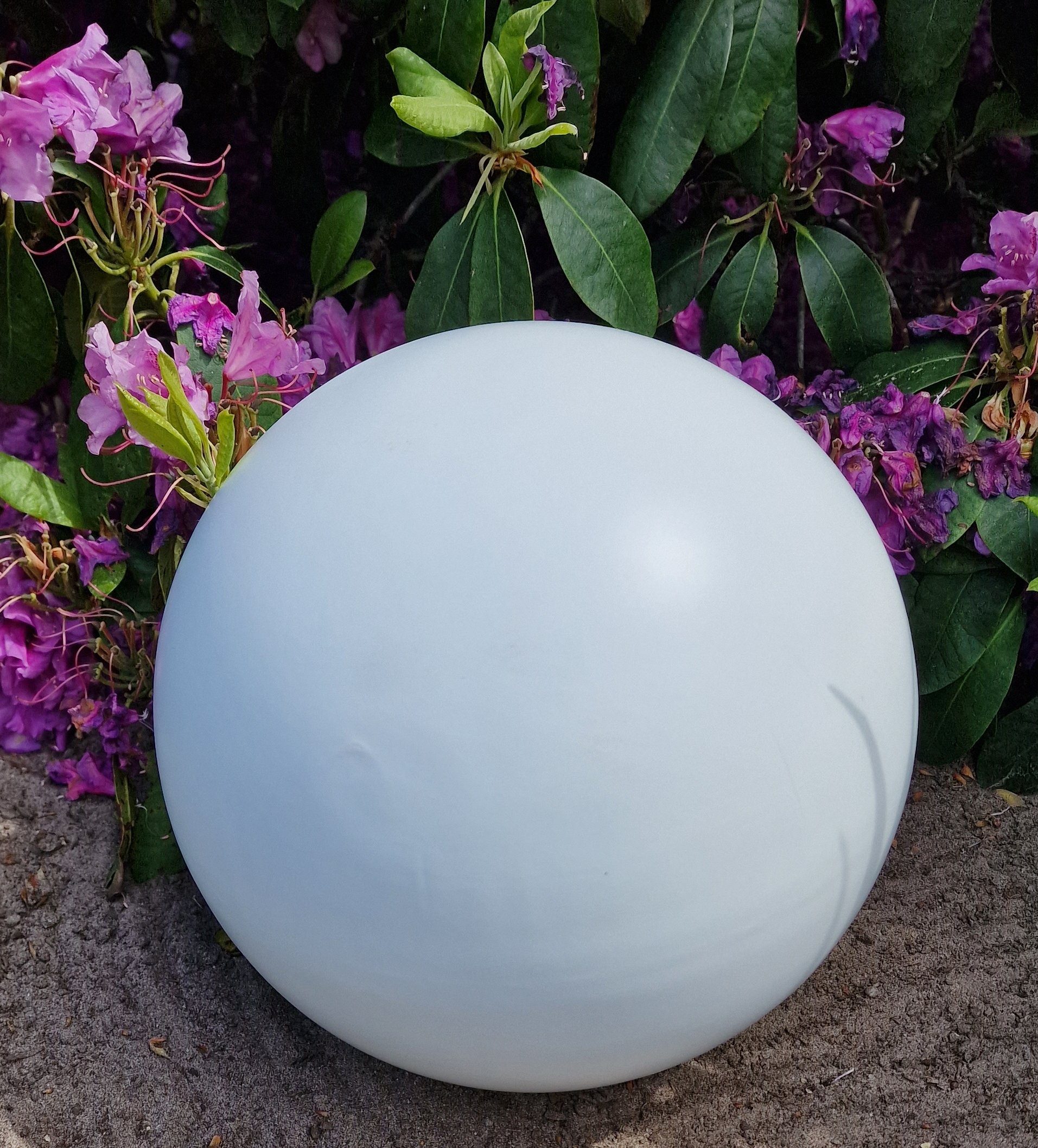 Jürgen Bocker - Gartenambiente Dekokugel Dekorationskugel Edelstahl weiß matt 15-40 cm Gartendekoration