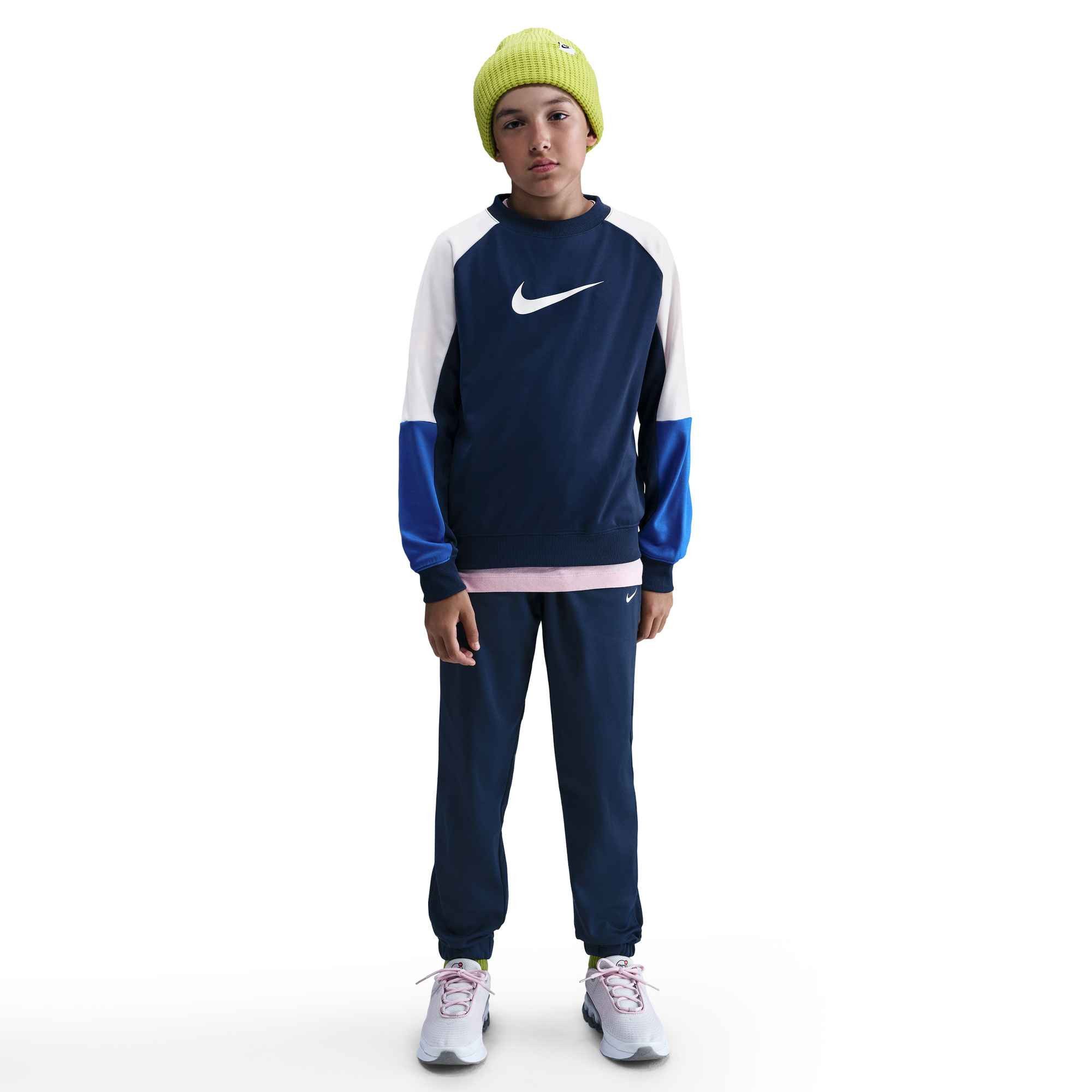 Nike Sportswear Trainingsanzug K NSW DF TRACKSUIT PK CREW (2-tlg), Für Kinder und Jugendliche