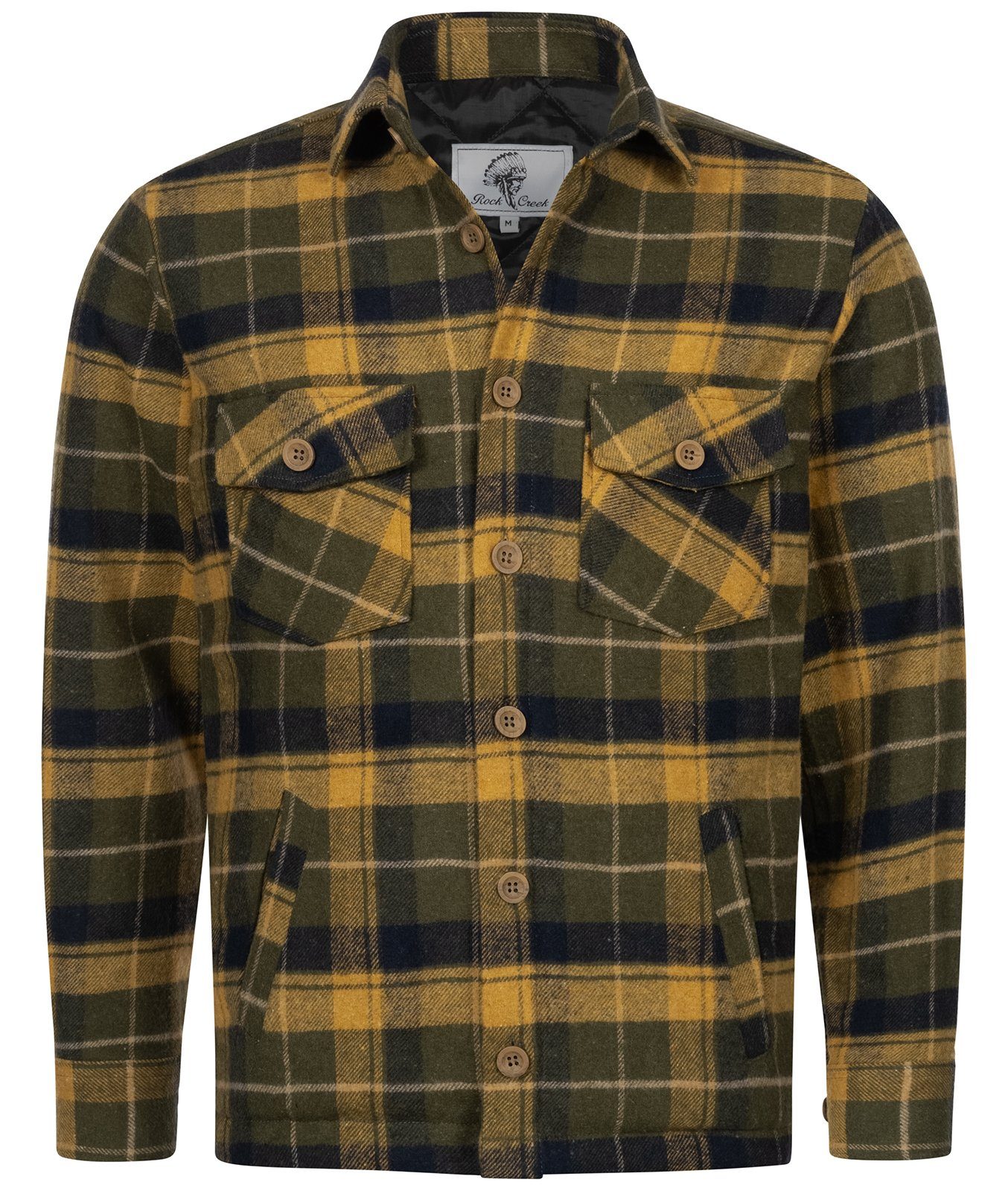Windbreaker Herren Jacke Flanelljacke H-337