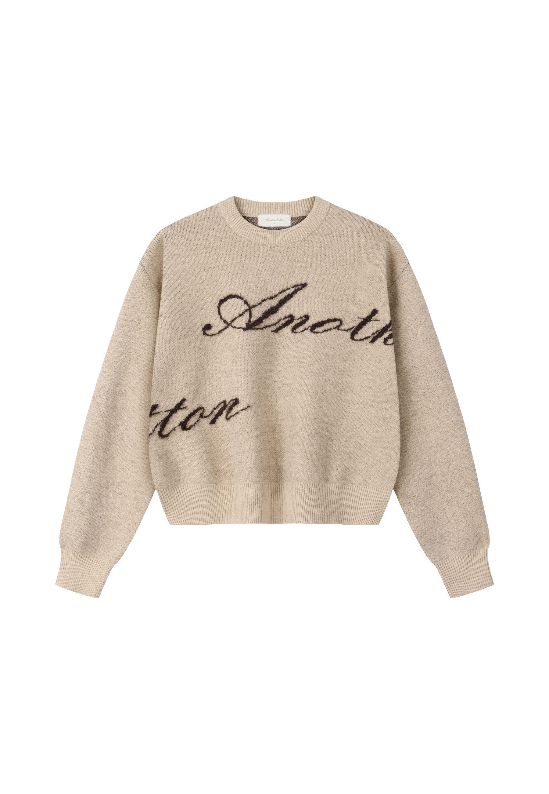 Another Cotton Lab Sweater Another Cotton Lab Signature Knit Sweater (1-tlg)