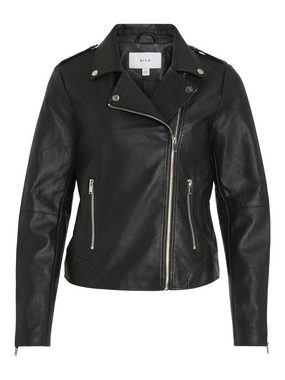 Vila Lederimitatjacke VICARA COATED JACKET - NOOS mit Biker Details