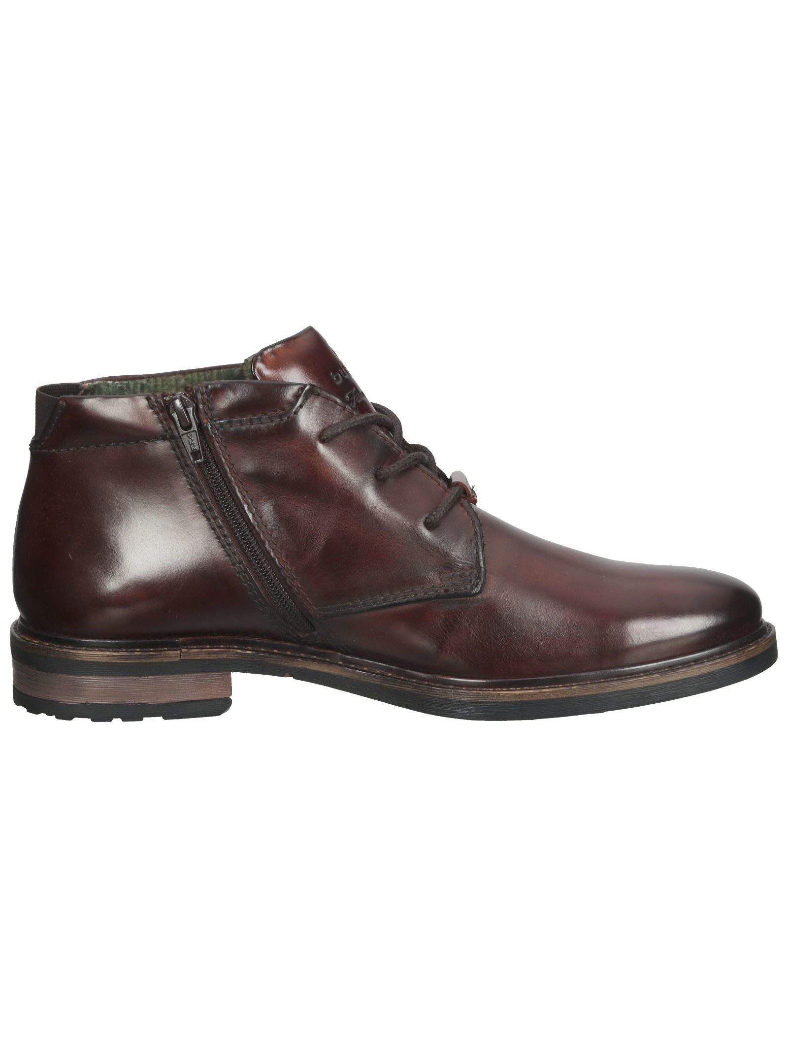 bugatti Stiefelette Nappaleder Schnürstiefelette