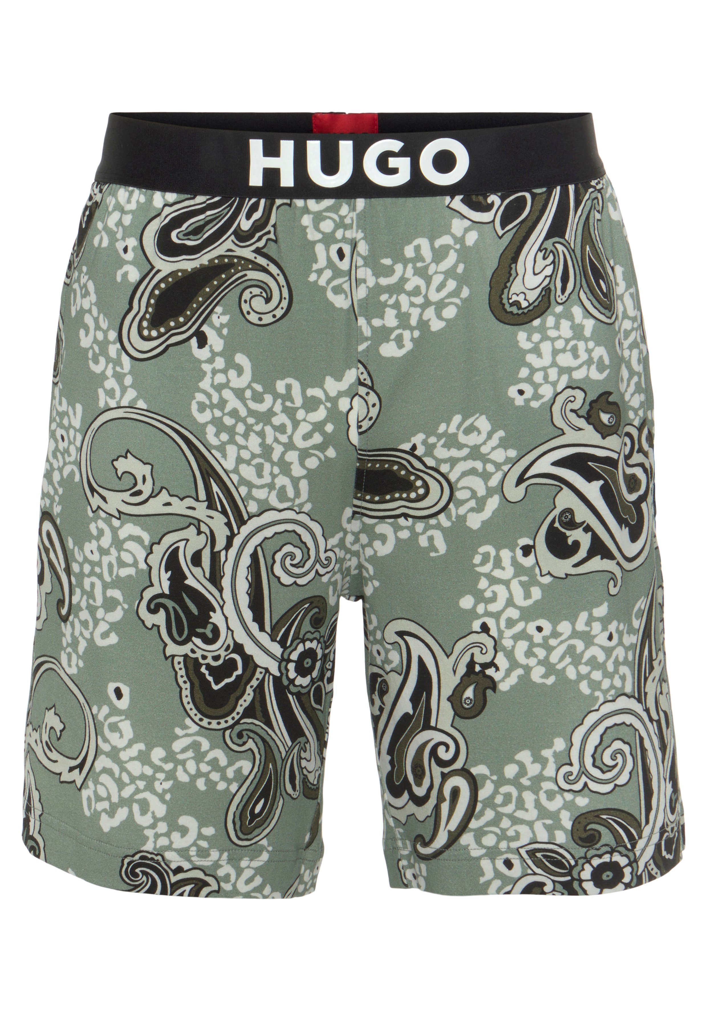 HUGO Pyjamashorts Paisley Shorts