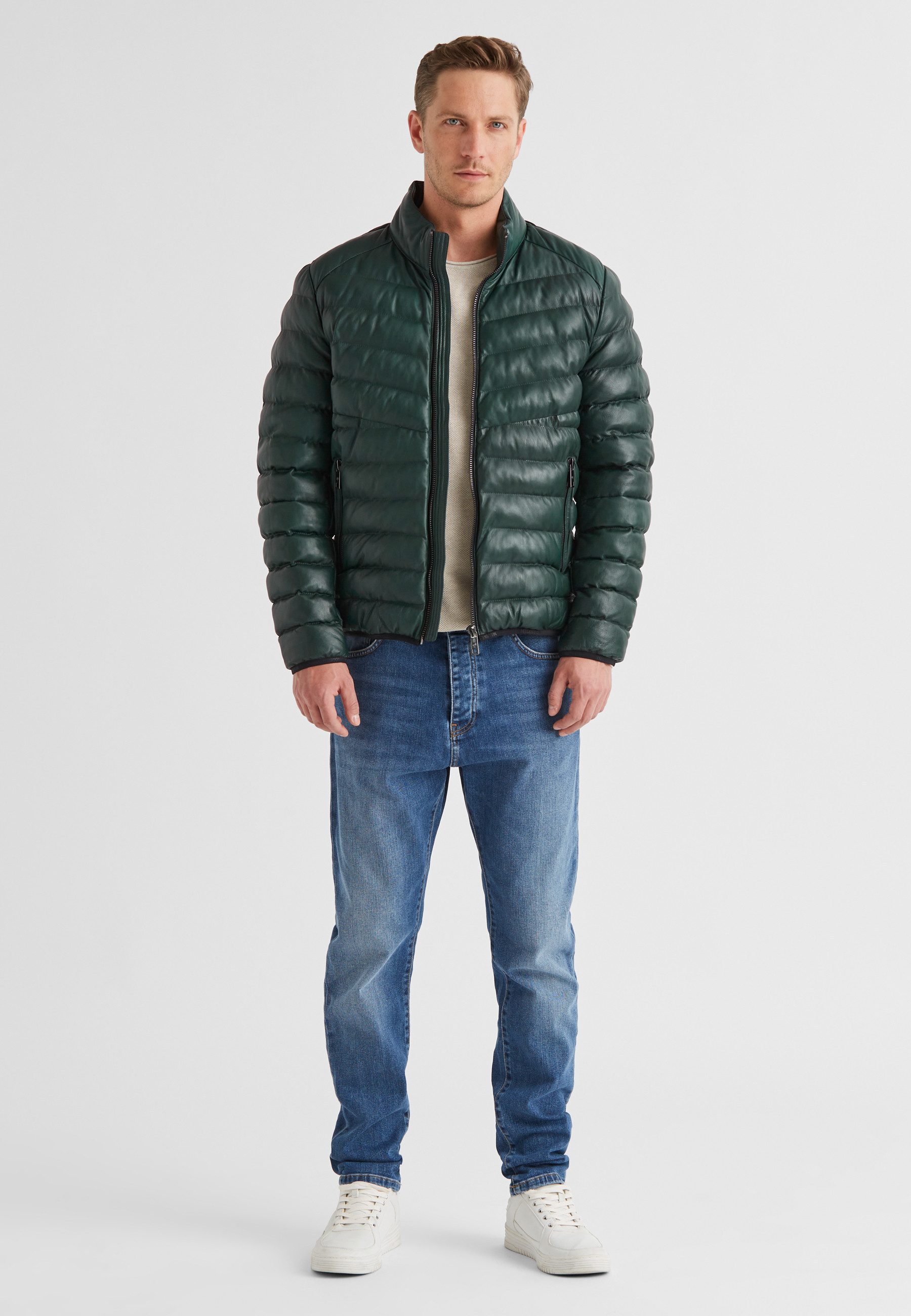 Milestone Lederjacke MSHendrik Herren Bikerjacke Jacke günstig online kaufen