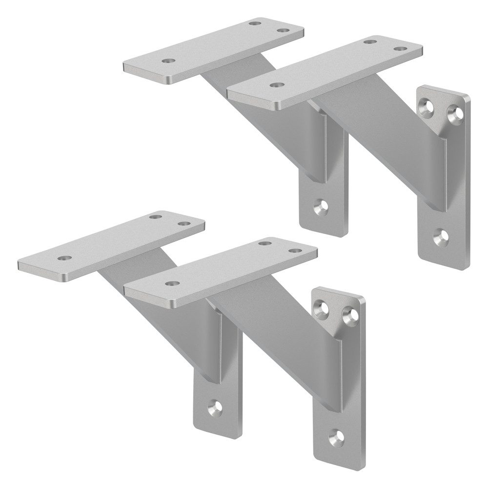 ML-DESIGN Wandregalhalter Regalhalterung aus Aluminium, Wandregal, günstig online kaufen