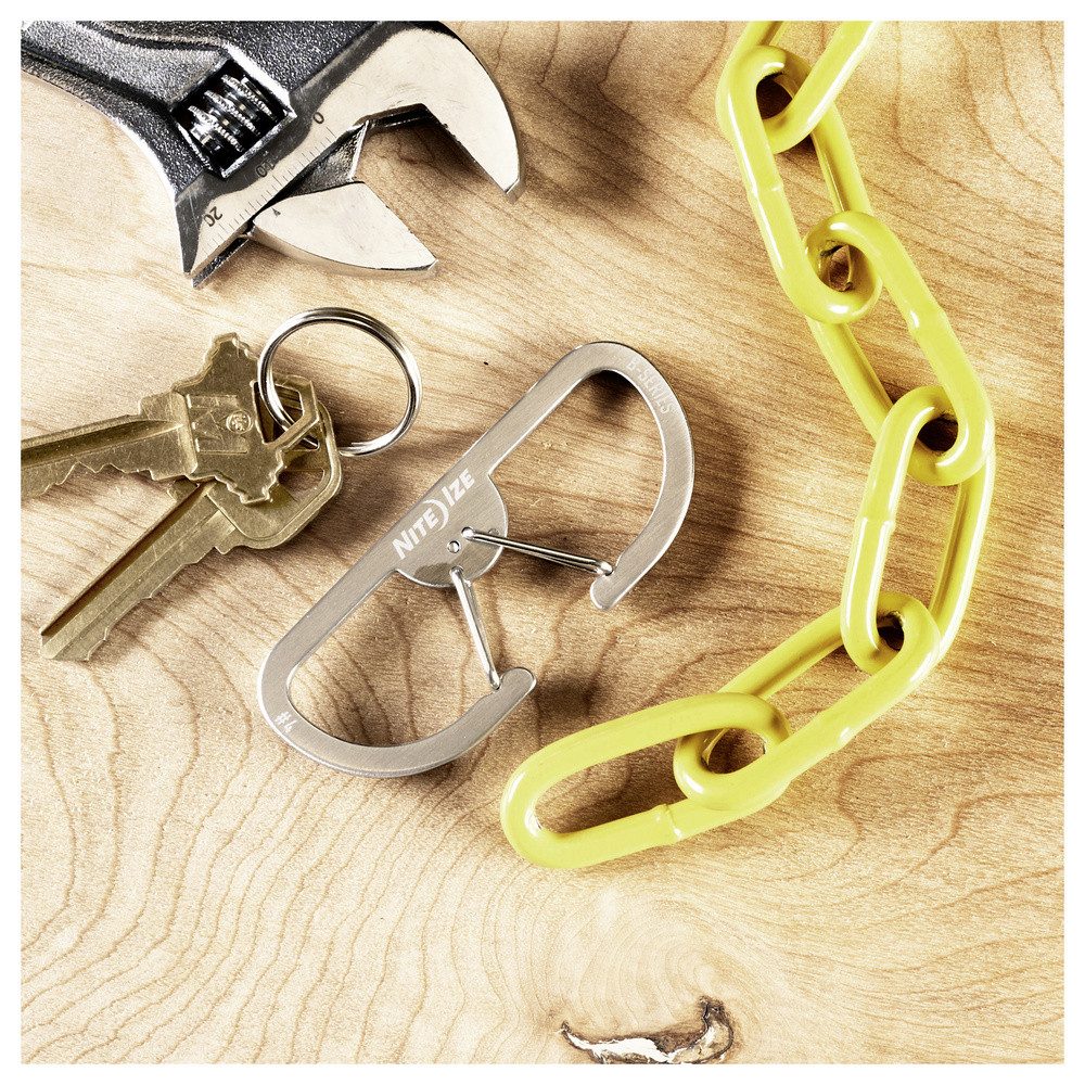 Nite Ize Tunnelzelt NITE Ize NI-BS4-11-R3 Karabiner 73 mm x 30 mm x 7 mm 1 St.