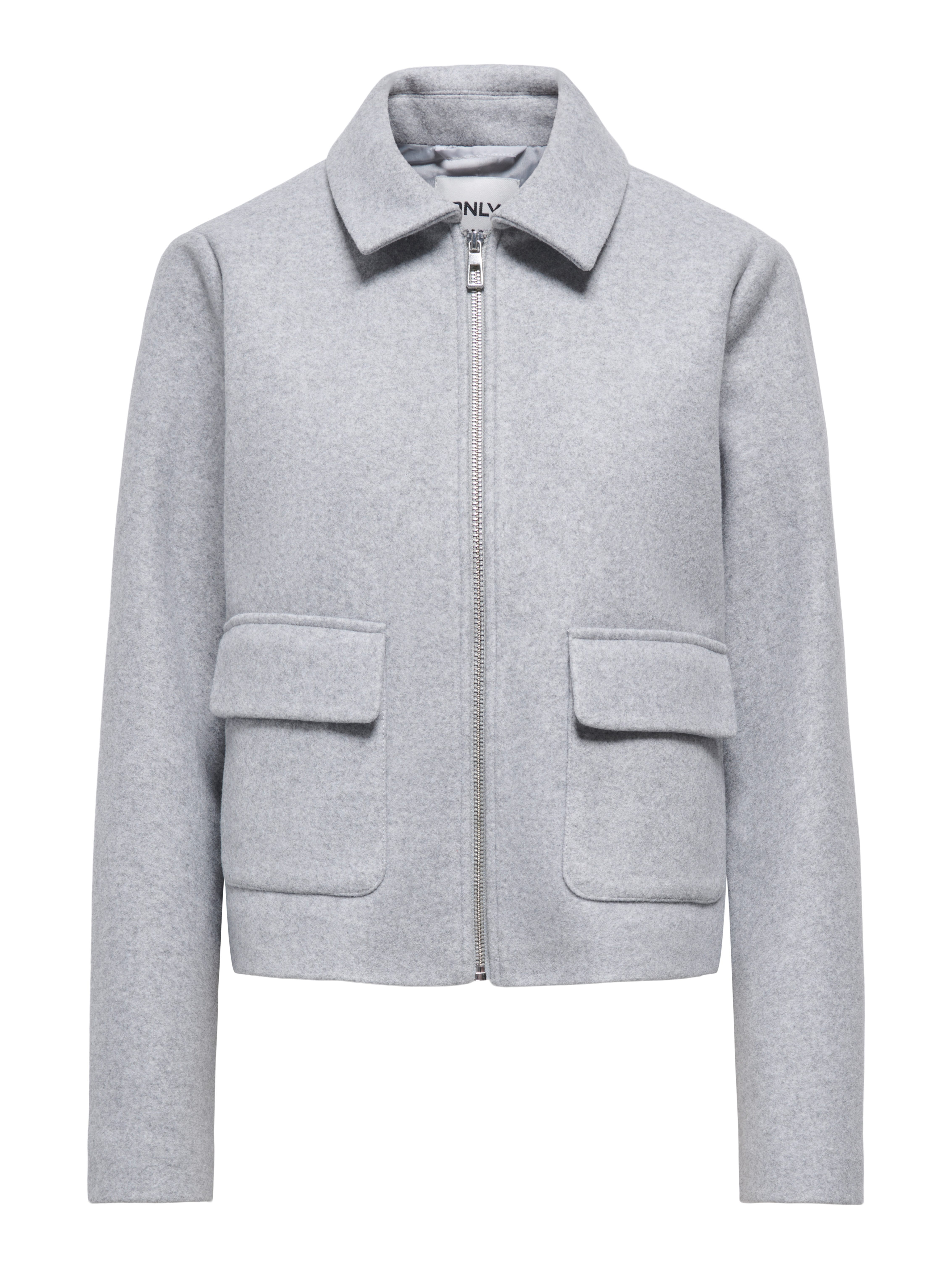 ONLY Kurzjacke ONLVELA ZIP SHORT JACKET OTW