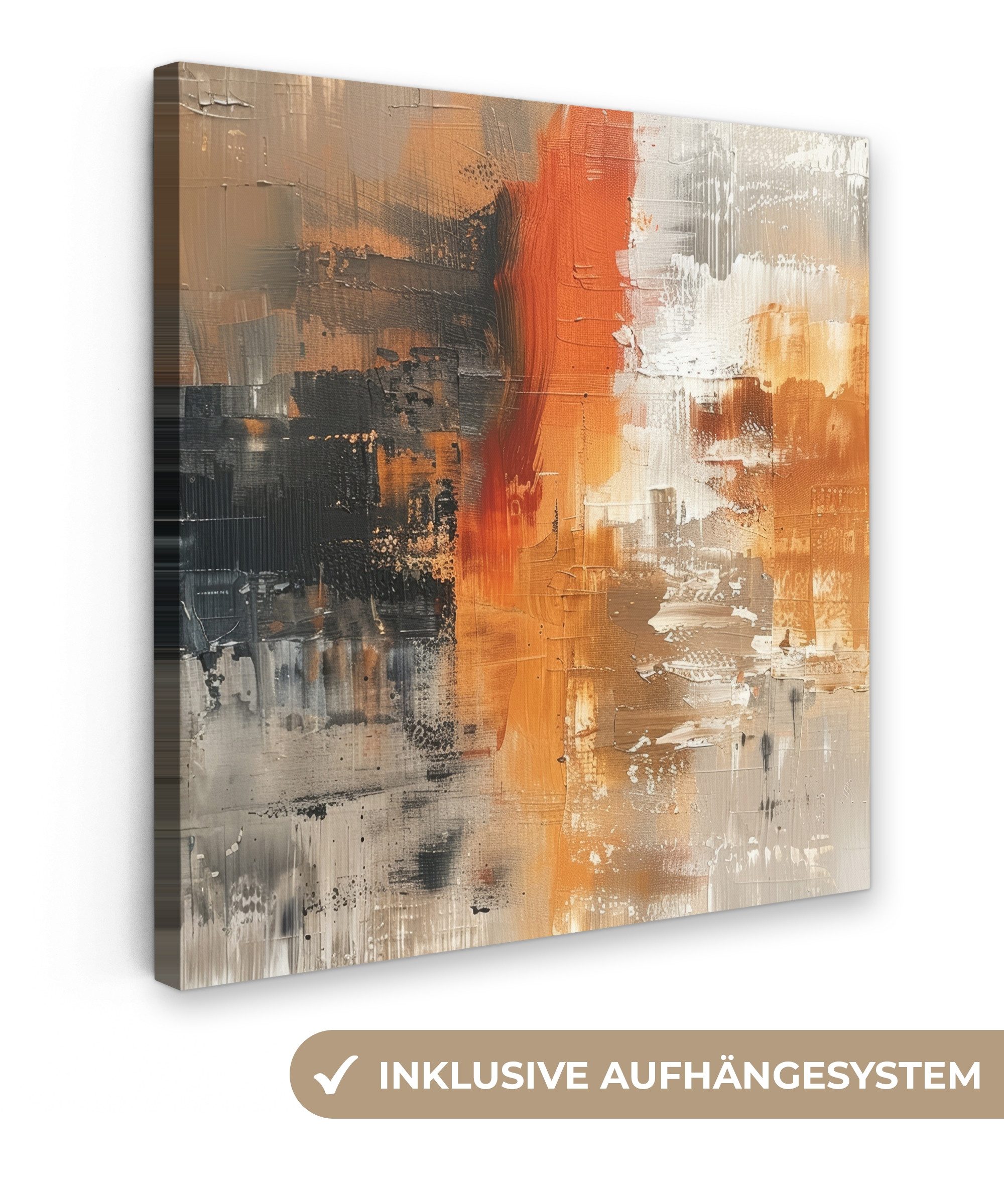 OneMillionCanvasses® Leinwandbild Farbe - Muster - günstig online kaufen