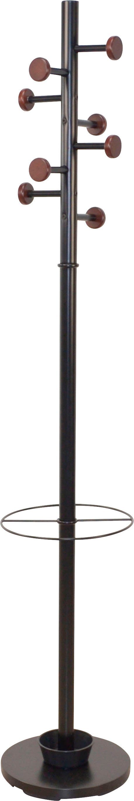 INOSIGN Вешалки, aus Metall, Höhe 172 cm, 8 Haken, mit Schirmhalter