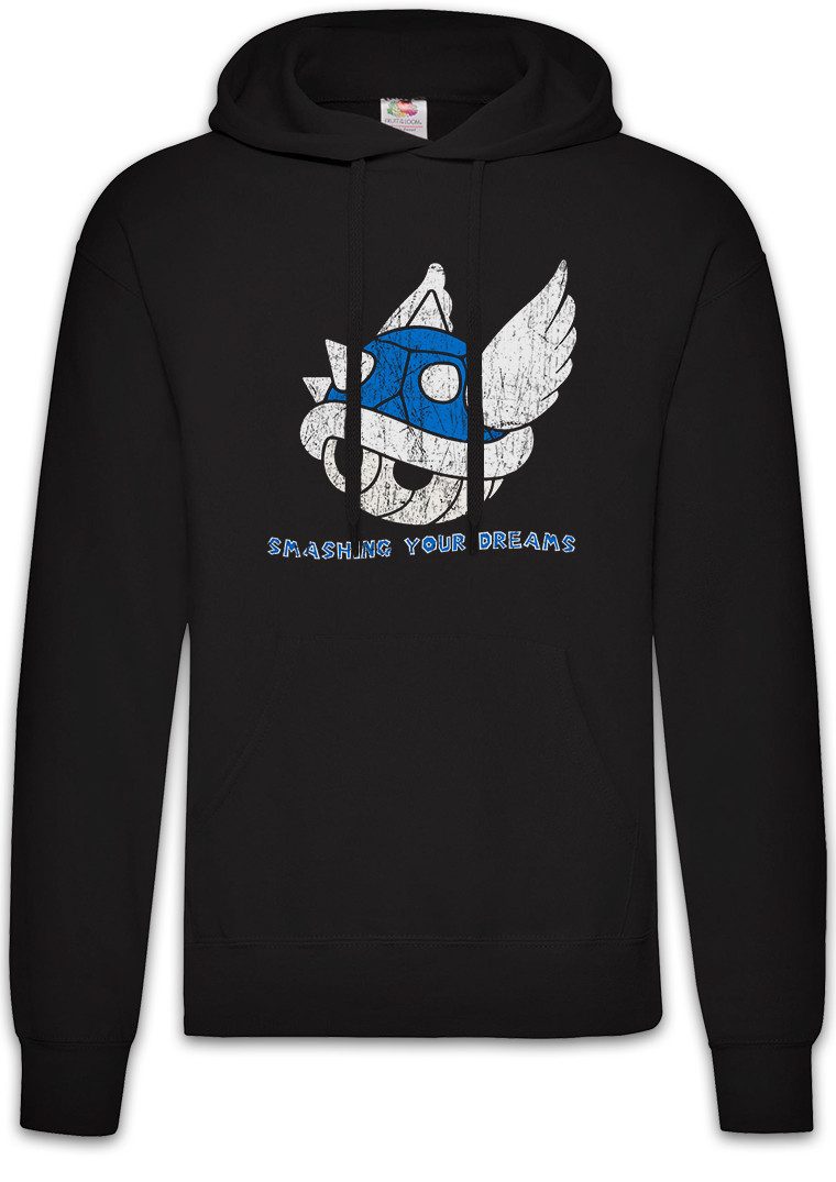 Hoodie Smashing Your Dreams Herren Hoodie Super Gamer Games Geek Mario Fun