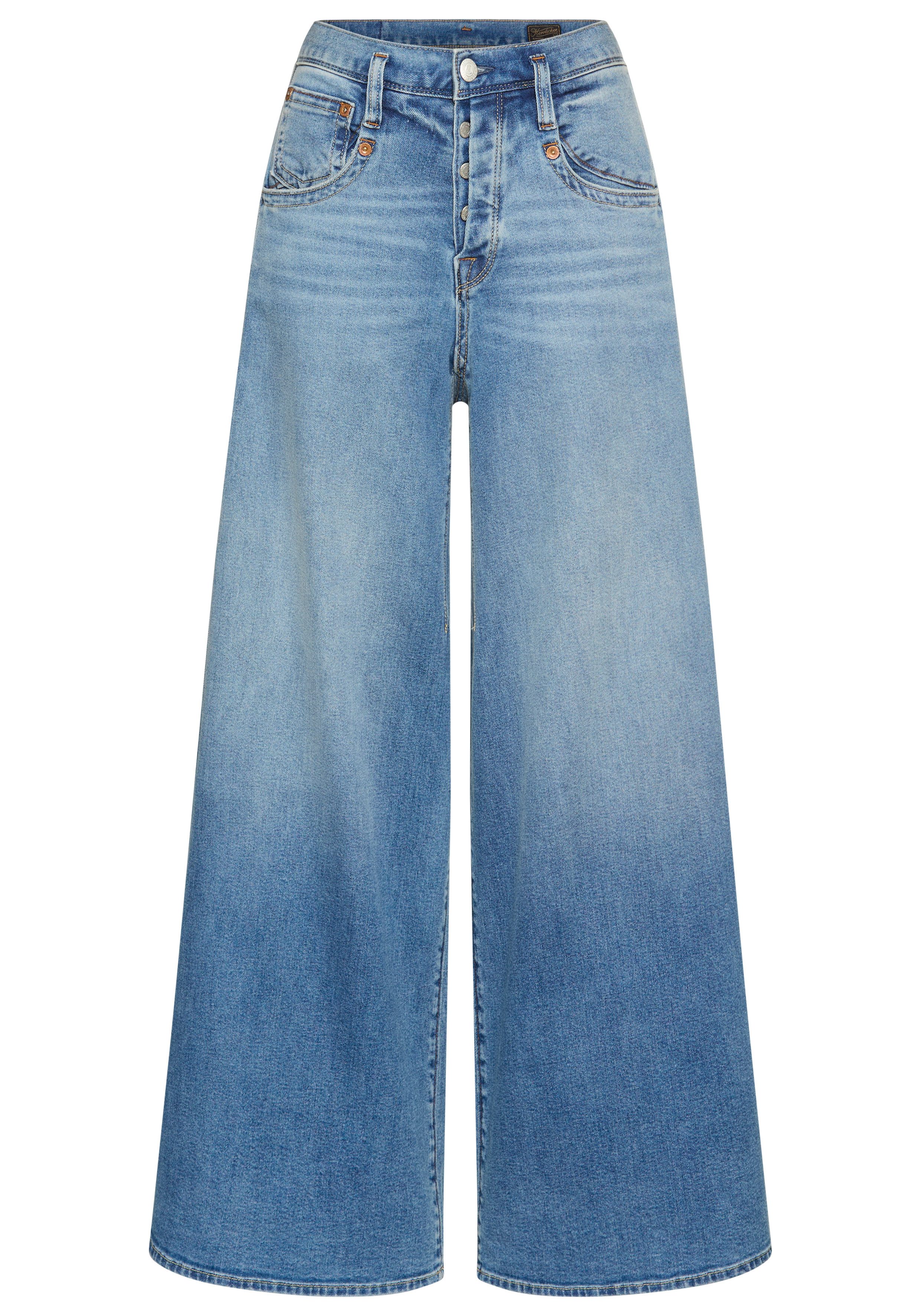 High-waist-Jeans Shyra Palazzo Denim Comfort