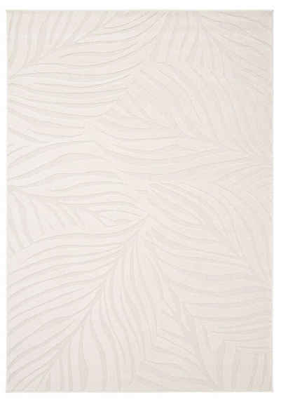 Teppich BRERA, Beige, 80 x 150 cm, Polypropylen, Pflanzen, Balta Rugs, rechteckig, Höhe: 9 mm
