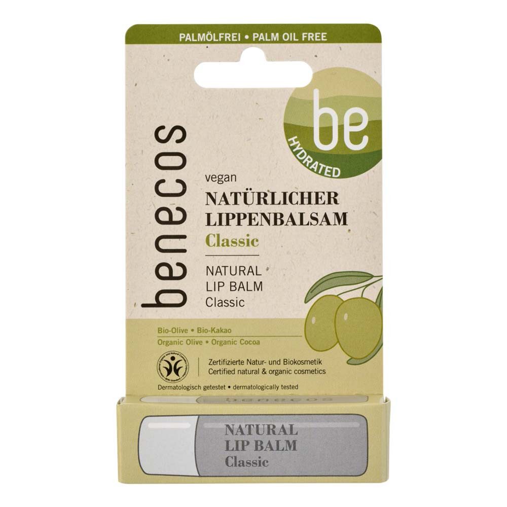 Benecos Lippenbalsam Lip Balm - Classic 4,7g