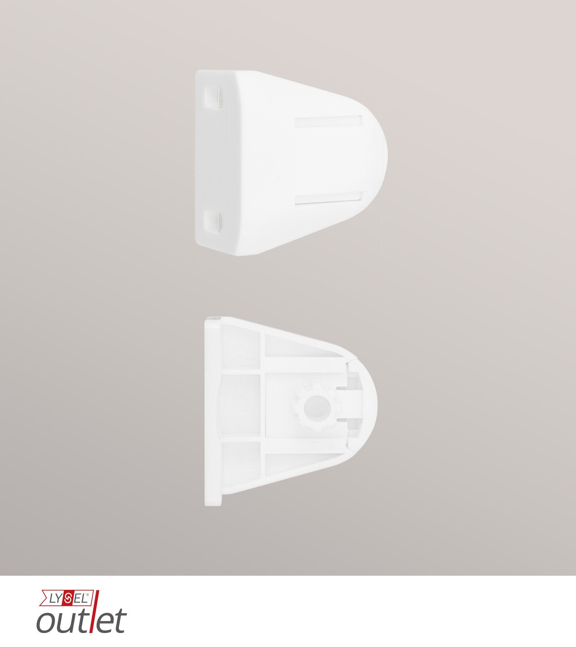 LYSEL® Sichtschutzbefestigung Ersatzträger für Mini Rollo, (2-tlg), HxB 36x günstig online kaufen