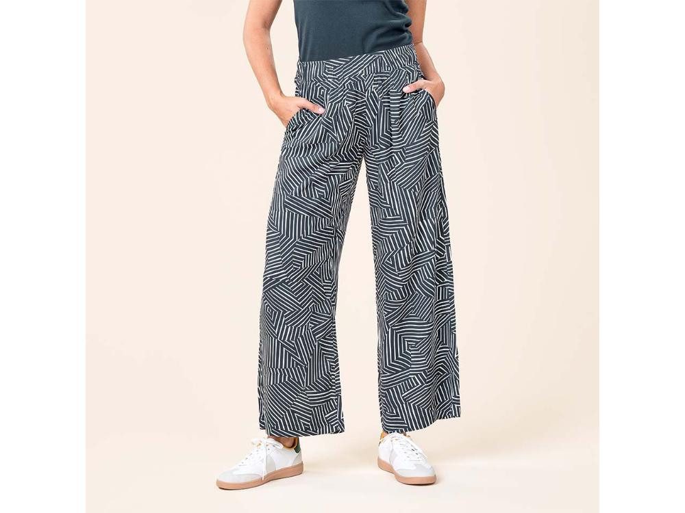 LIVING CRAFTS Stoffhose Living Crafts Damen-Hose 'MALOU' mit hohem Bund günstig online kaufen