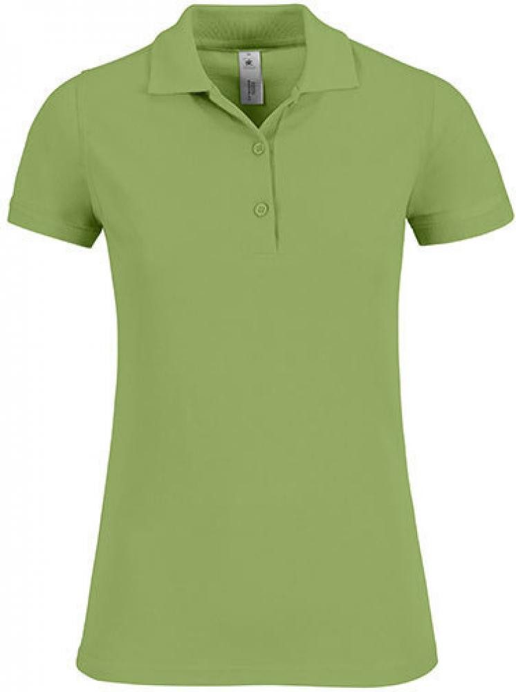 B&C Poloshirt Damen Poloshirt Safran Timeless / Women