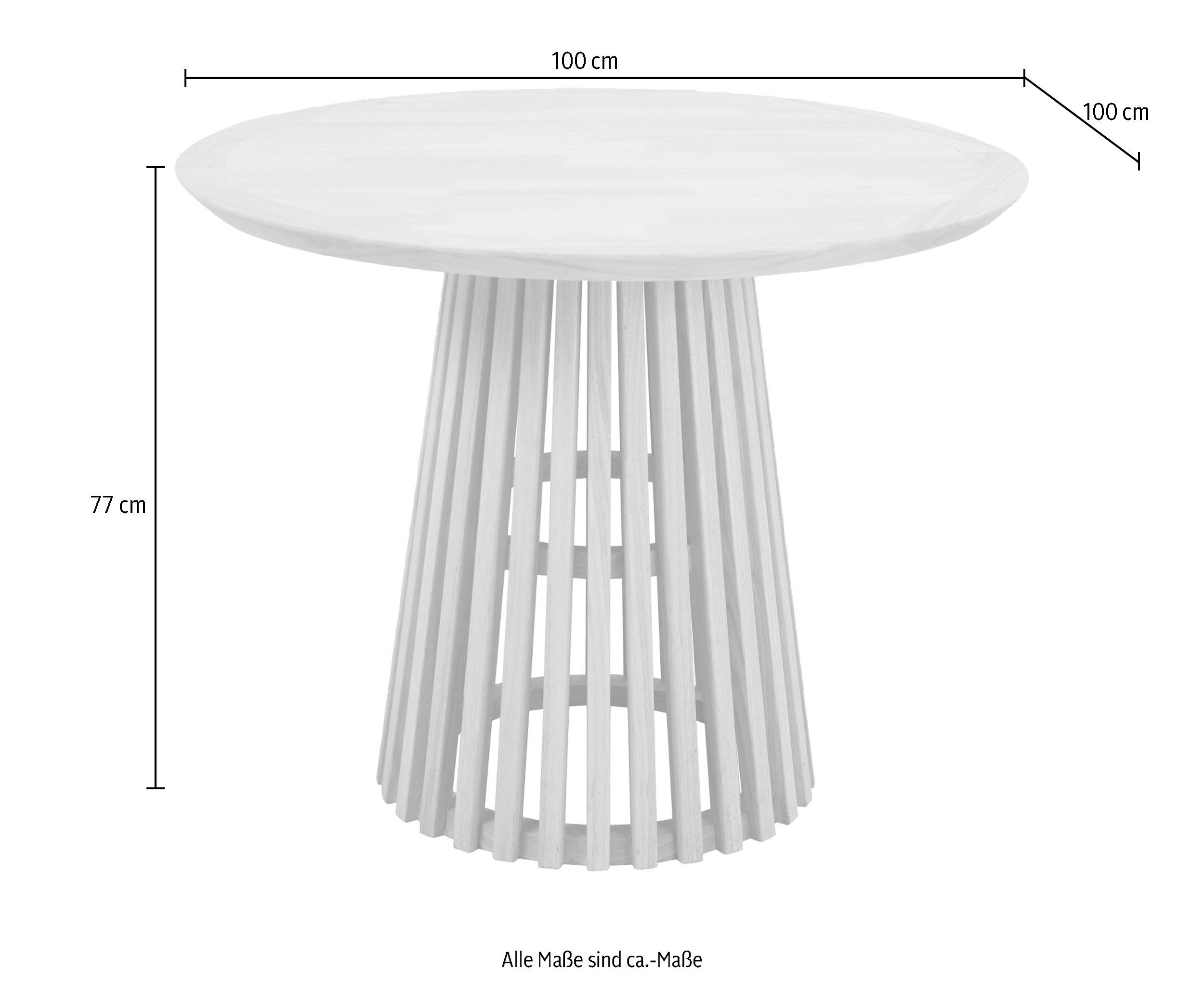 SIT Esstisch, Platte mit schweizer Kante