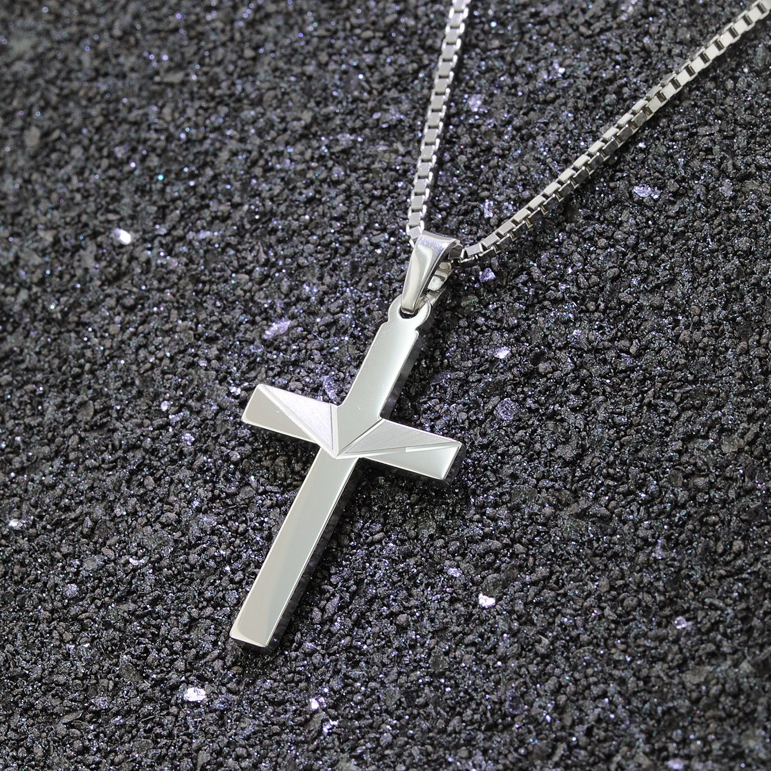trendor Kette mit Anhänger Kreuz-Anhänger an günstig online kaufen