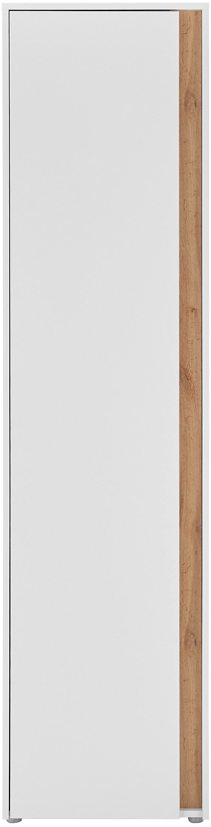 Home affaire Garderobenschrank GiRON/CiTY, moderner Schrank, Schuhschrank mit Stauraum 10 Fächer, modernes Design, Tür beidseitig montierbar, 50 cm breit