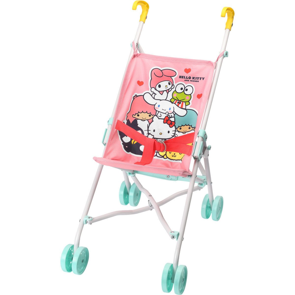Hello Kitty Puppenwagen Hello Kitty & Friends Mädchen, (1-tlg)