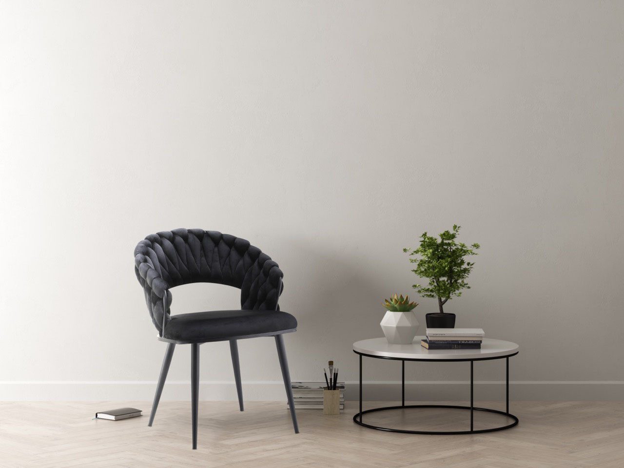 Kayoom Polsterstuhl Stuhl Finesse 125 2er-Set, günstig online kaufen