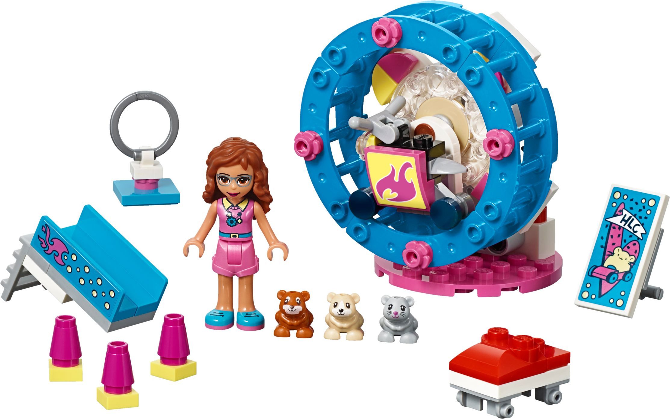 LEGO® Spiel LEGO Friends - 41383 Olivias Hamster-Spielplatz