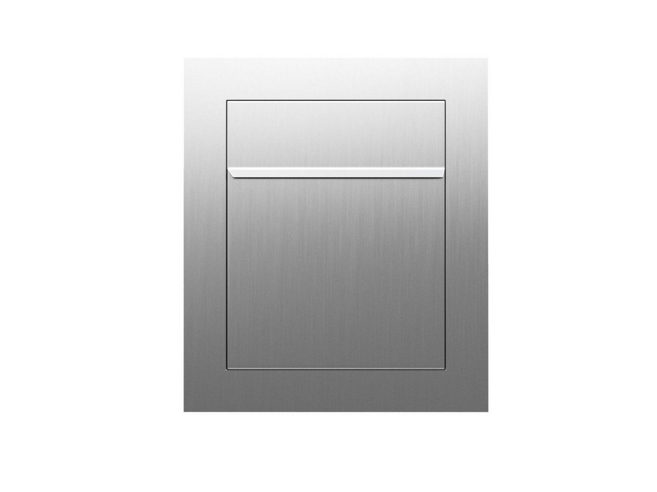 Thumbnail - Bravios Briefkasten Einbaubriefkasten Bari in Edelstahl