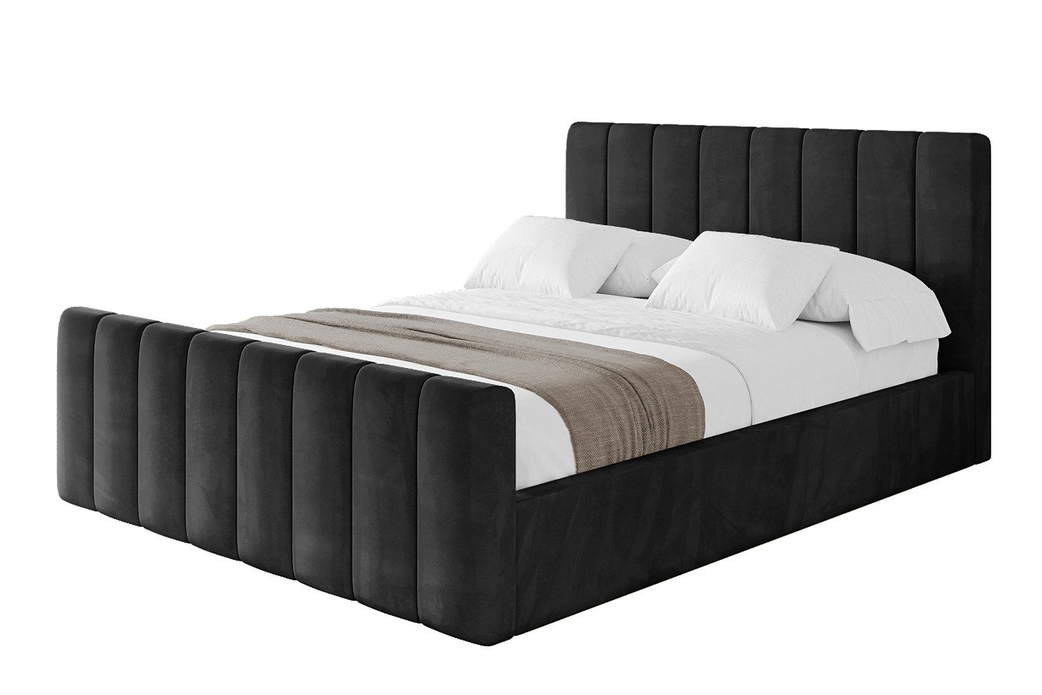 ALTDECOR Polsterbett STERA-Z (Polsterbett mit Bettkasten günstig online kaufen