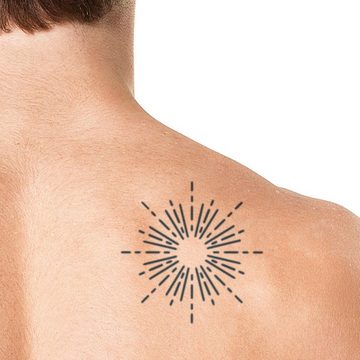 FOREVER NEVER Schmuck-Tattoo Sonnenstreifen