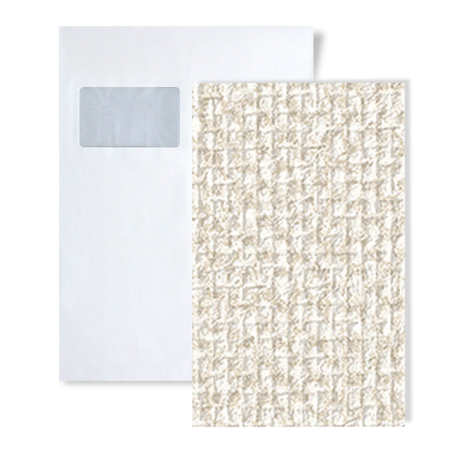 Profhome Strukturtapete 1 MUSTERSTÜCK S-SA524092-DI DIN A4 MUSTER der Struktur Tapete, (1 Musterblatt, ca. A5-A4), beige
