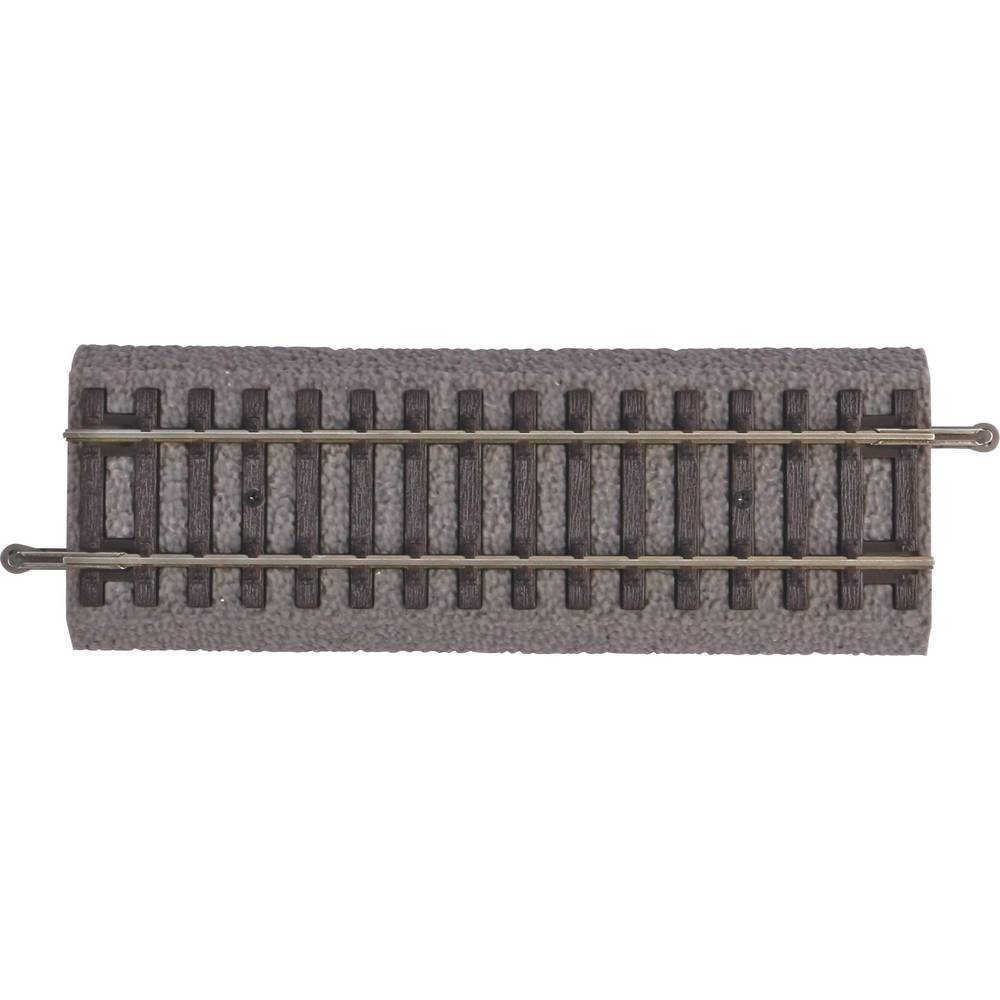 Modelleisenbahn-Set H0 Gerade Gleise mit Bettung