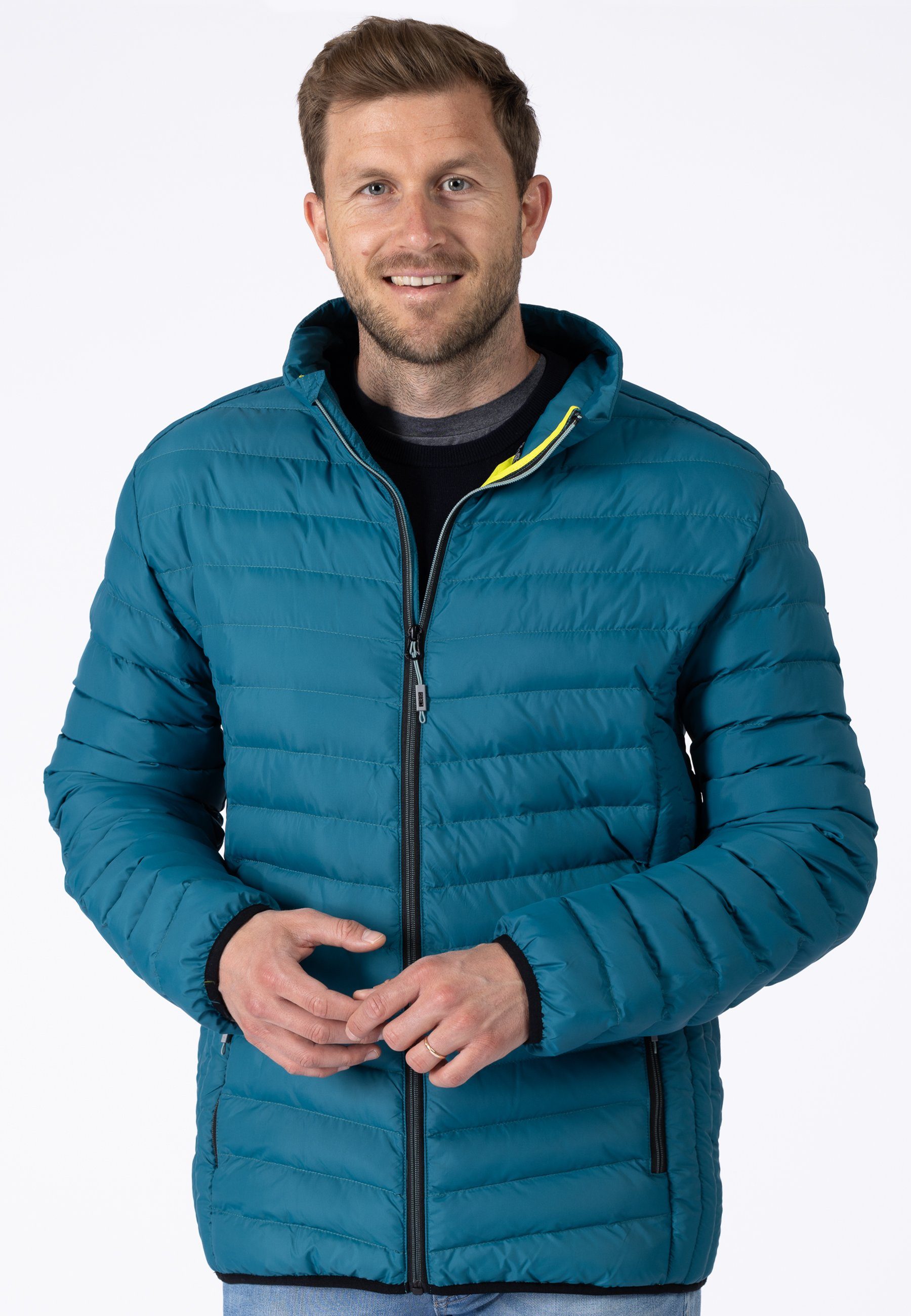 DEPROC Active Steppjacke GILMOUR V NEW CLASSICS CS Men mit Stehkragen petrol